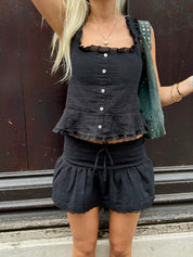 Black Mini Skirt