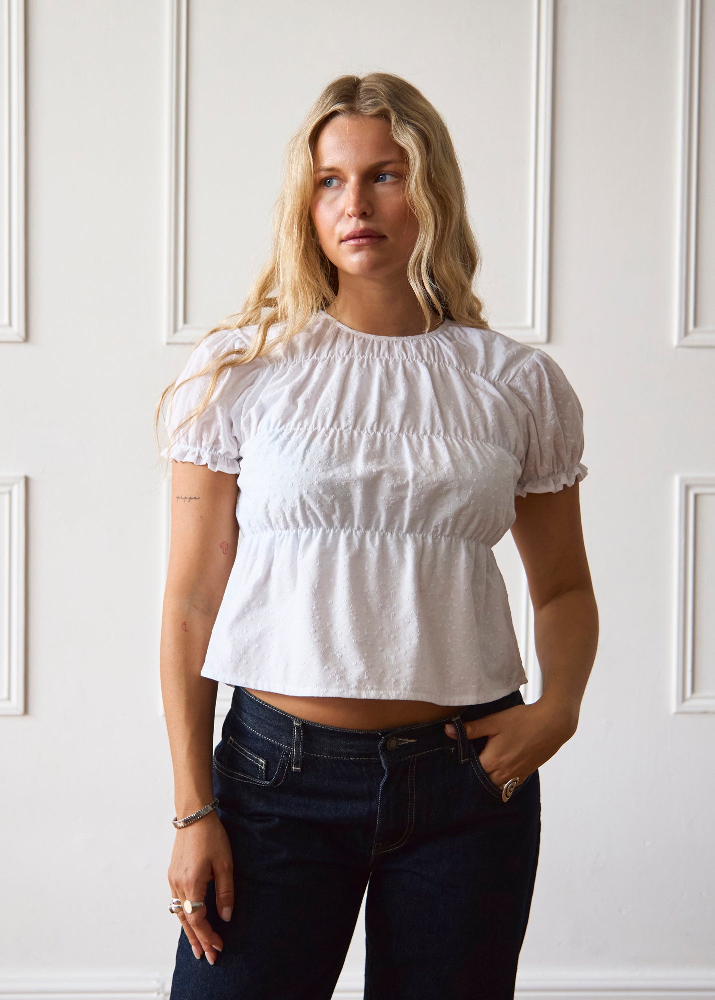 Etta Blouse - White