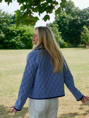 Gingham Quilted Jacket