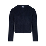 Dual Zip Hoodie - Navy