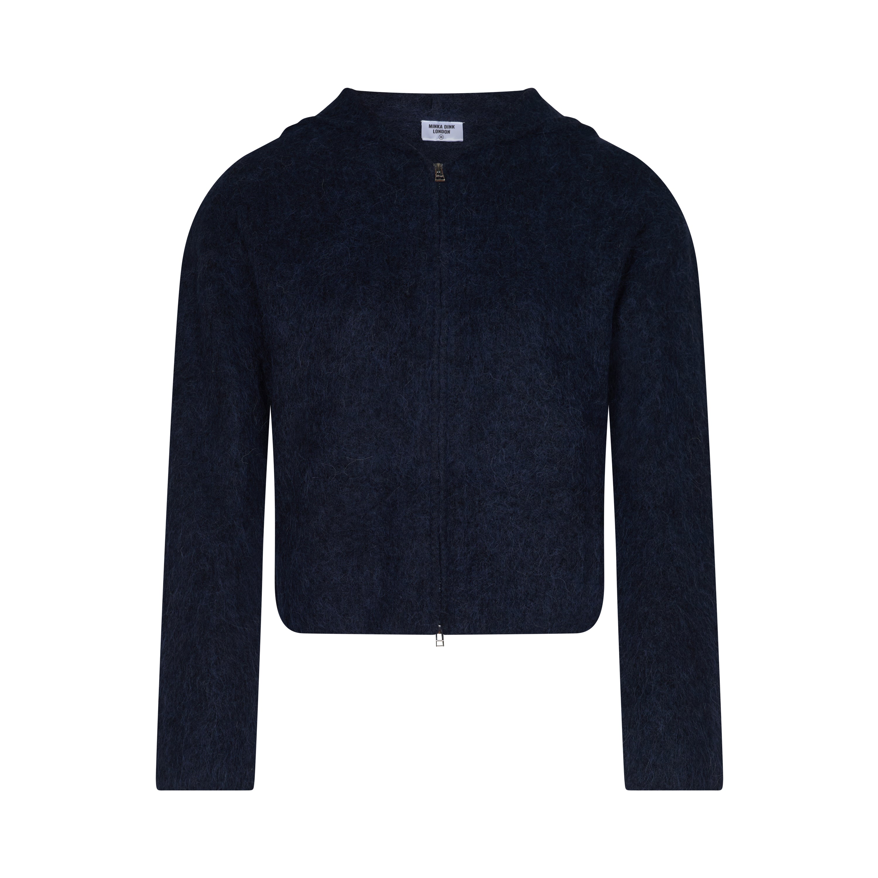 Dual Zip Hoodie - Navy