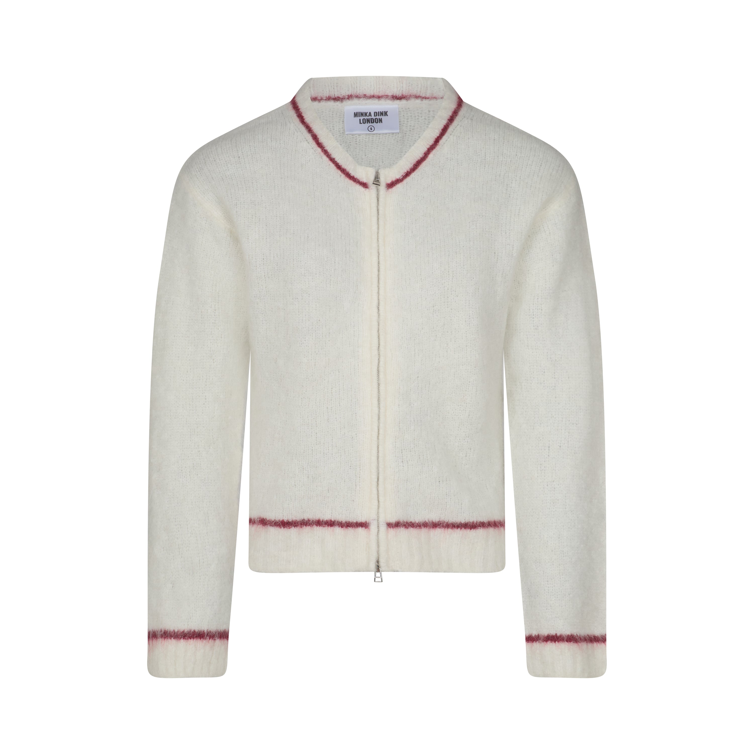The Dual Zip Jumper - Cream