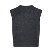 The Knit Vest - Dark Grey