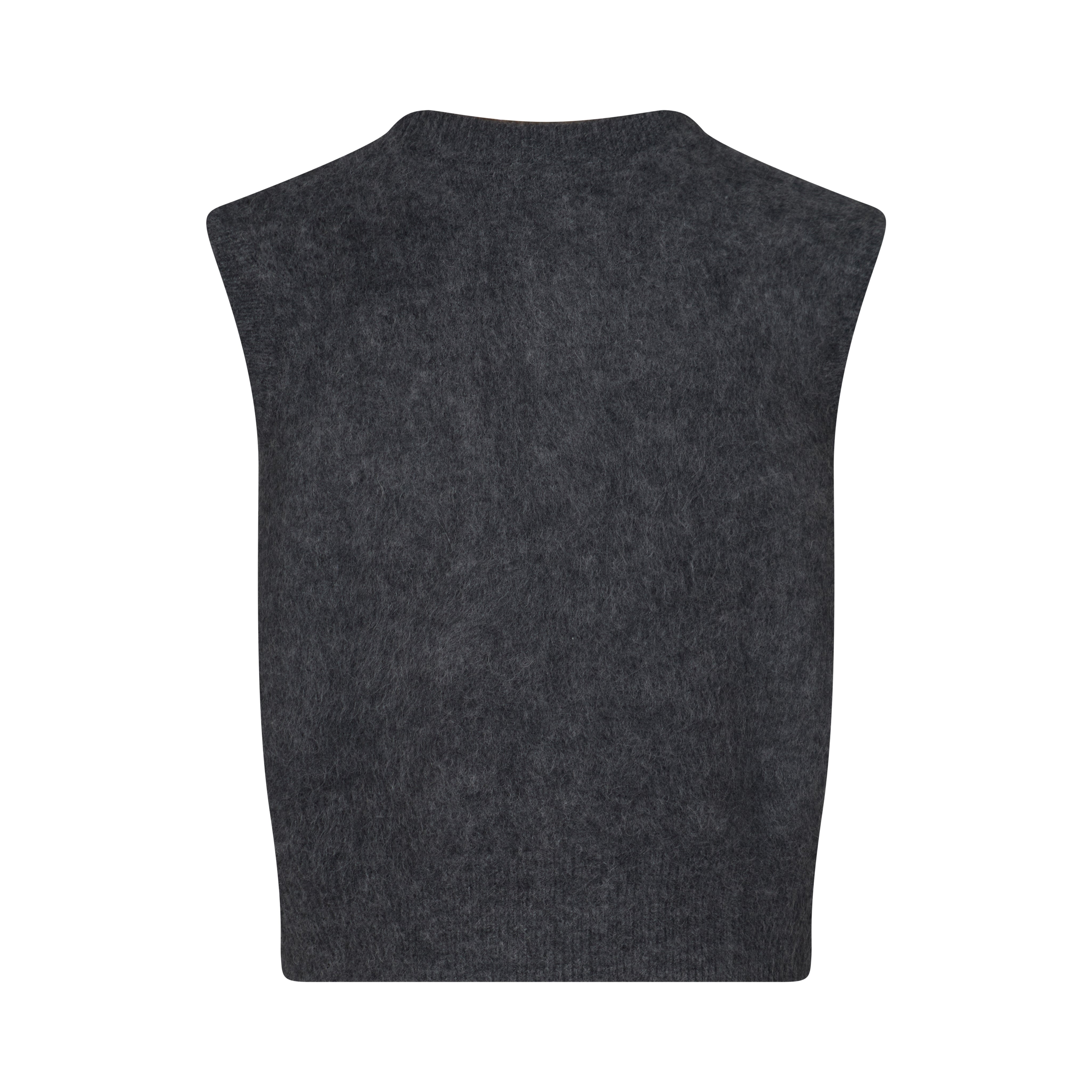 The Knit Vest - Dark Grey