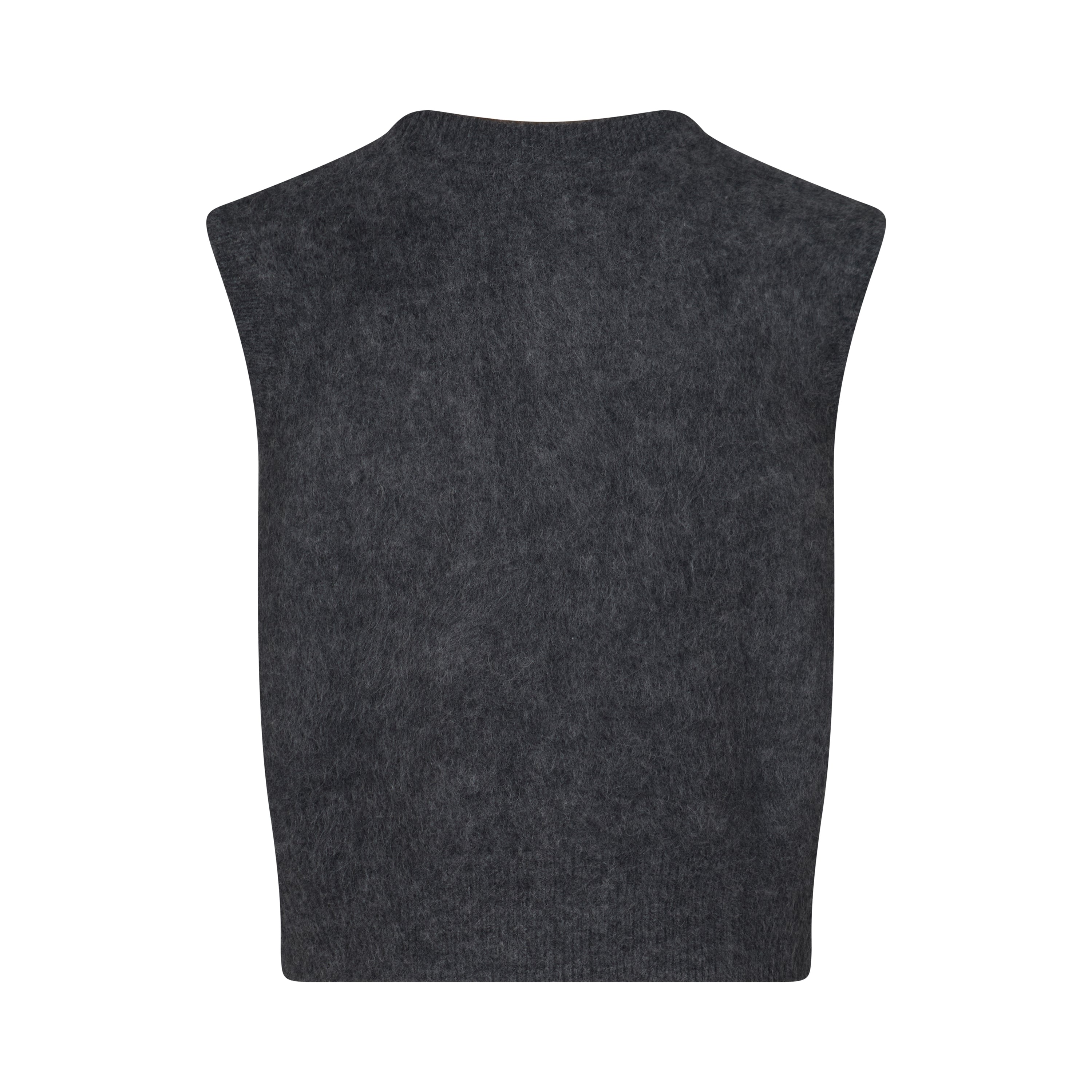 The Knit Vest - Dark Grey