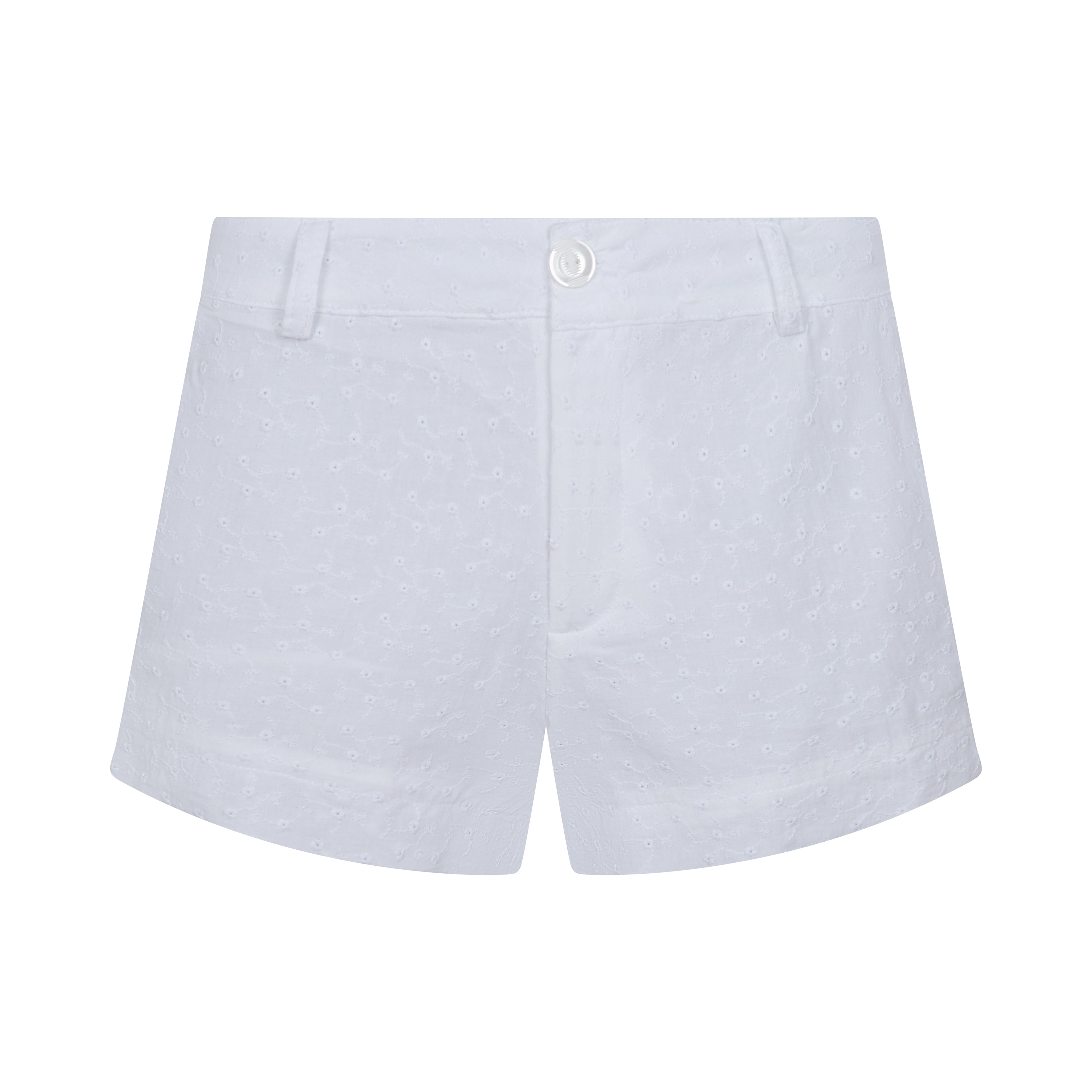 White Mini Shorts