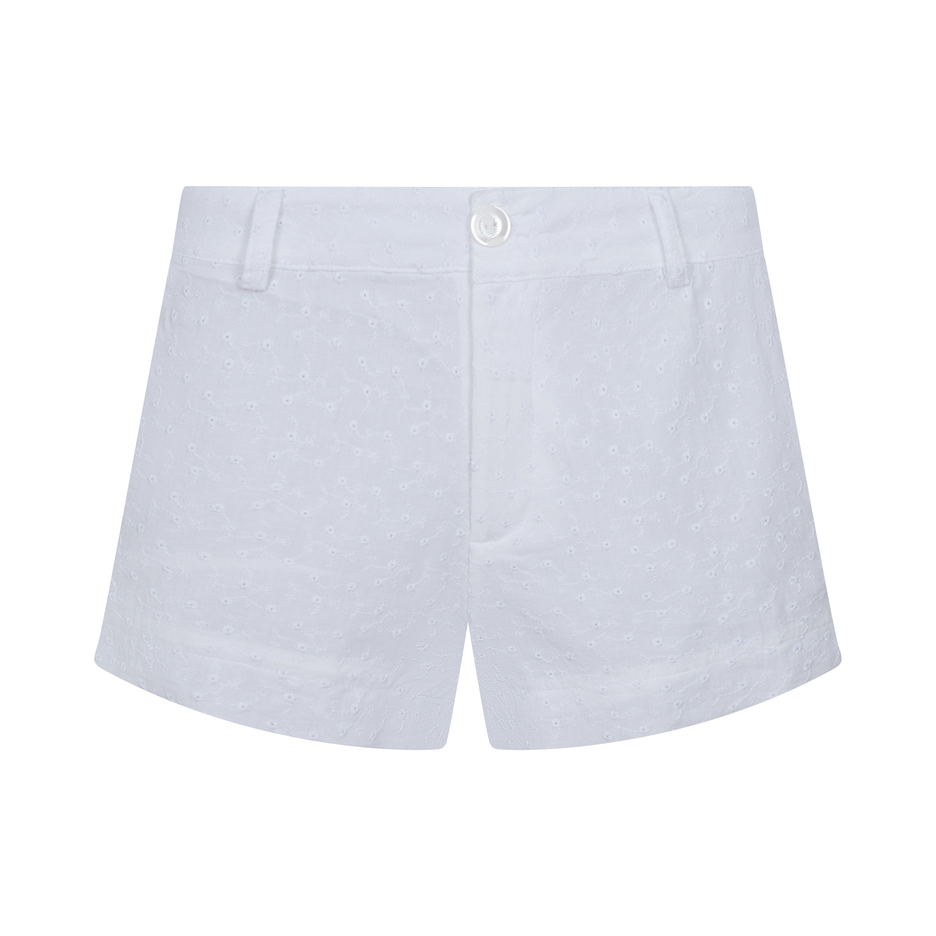 White Mini Shorts