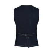 The Hani Waistcoat - Dark Wash