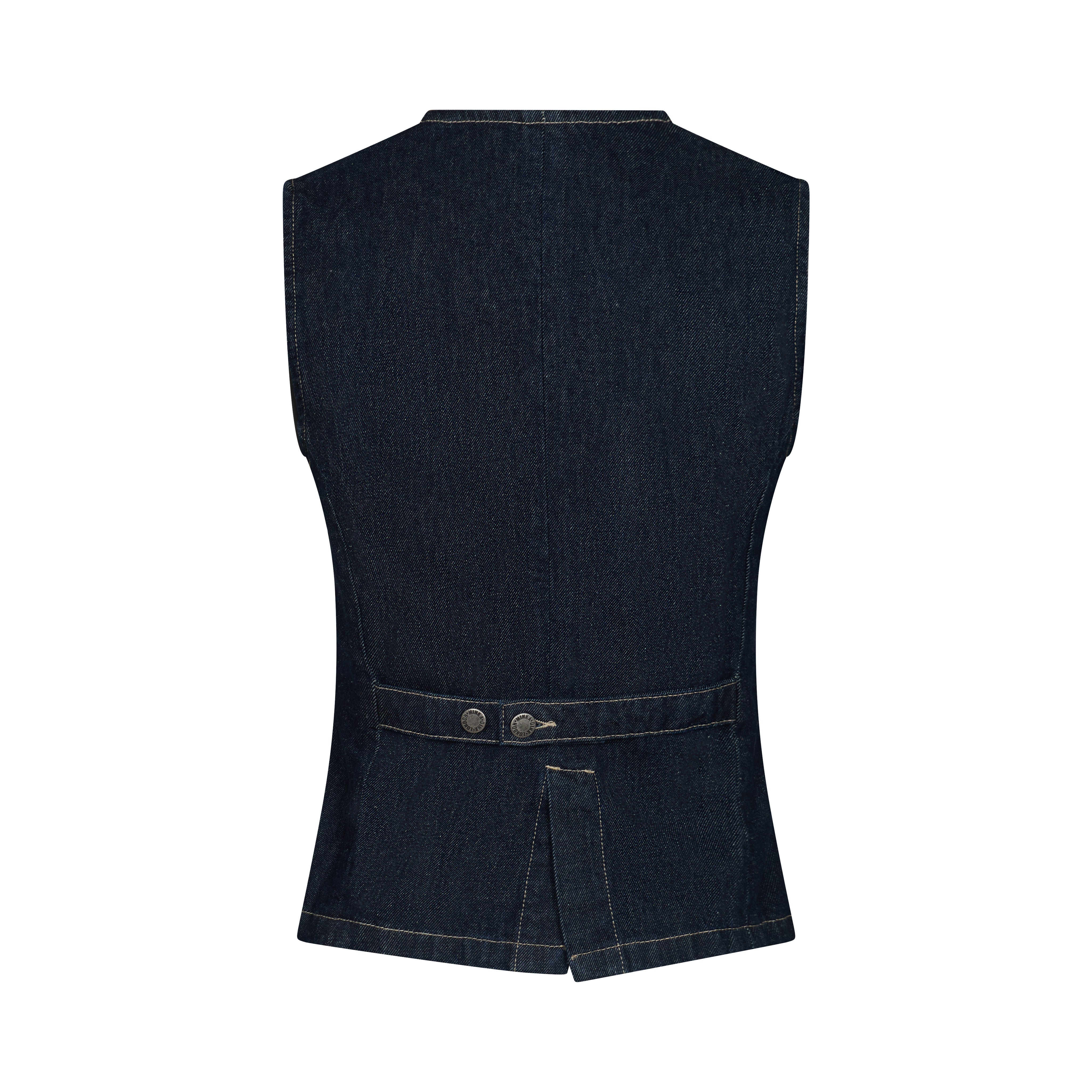The Hani Waistcoat - Dark Wash