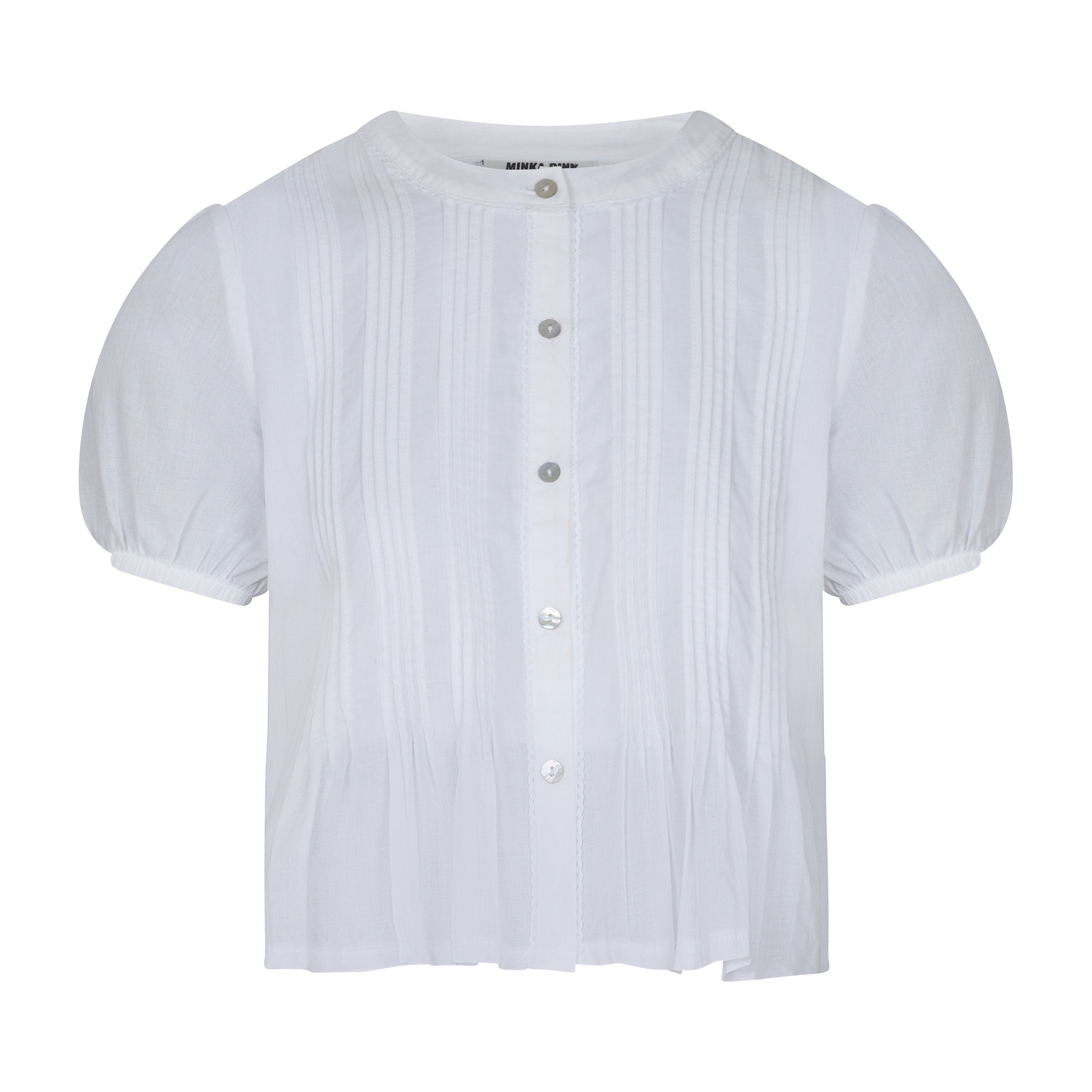 The Emma Blouse - White