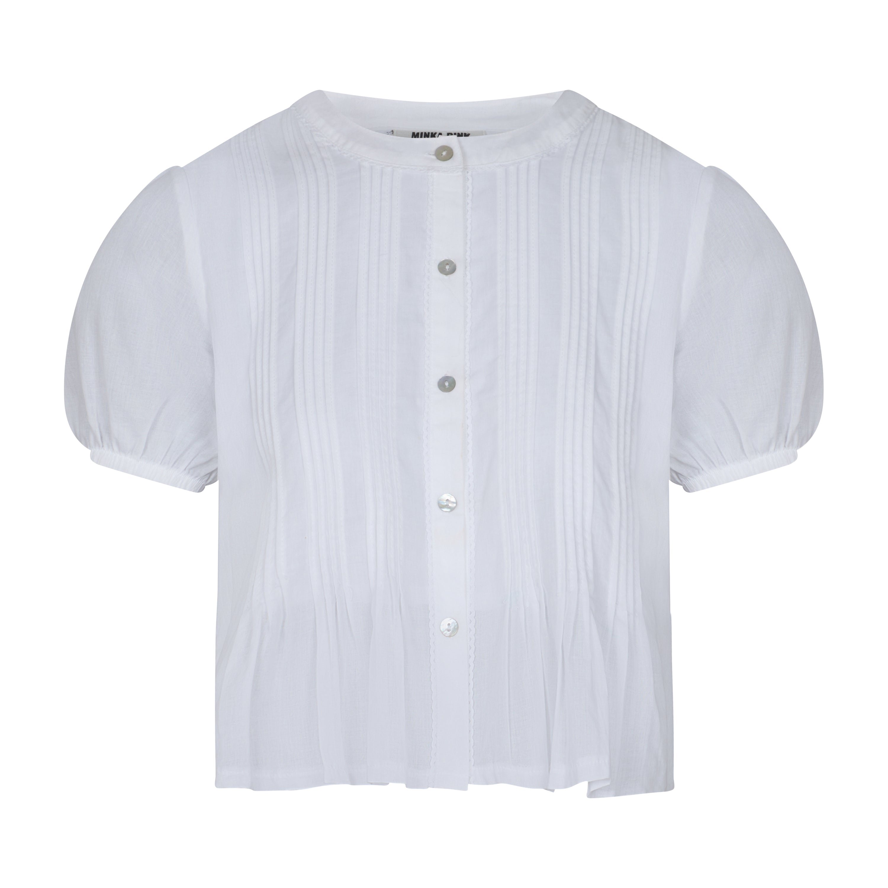 The Emma Blouse - White