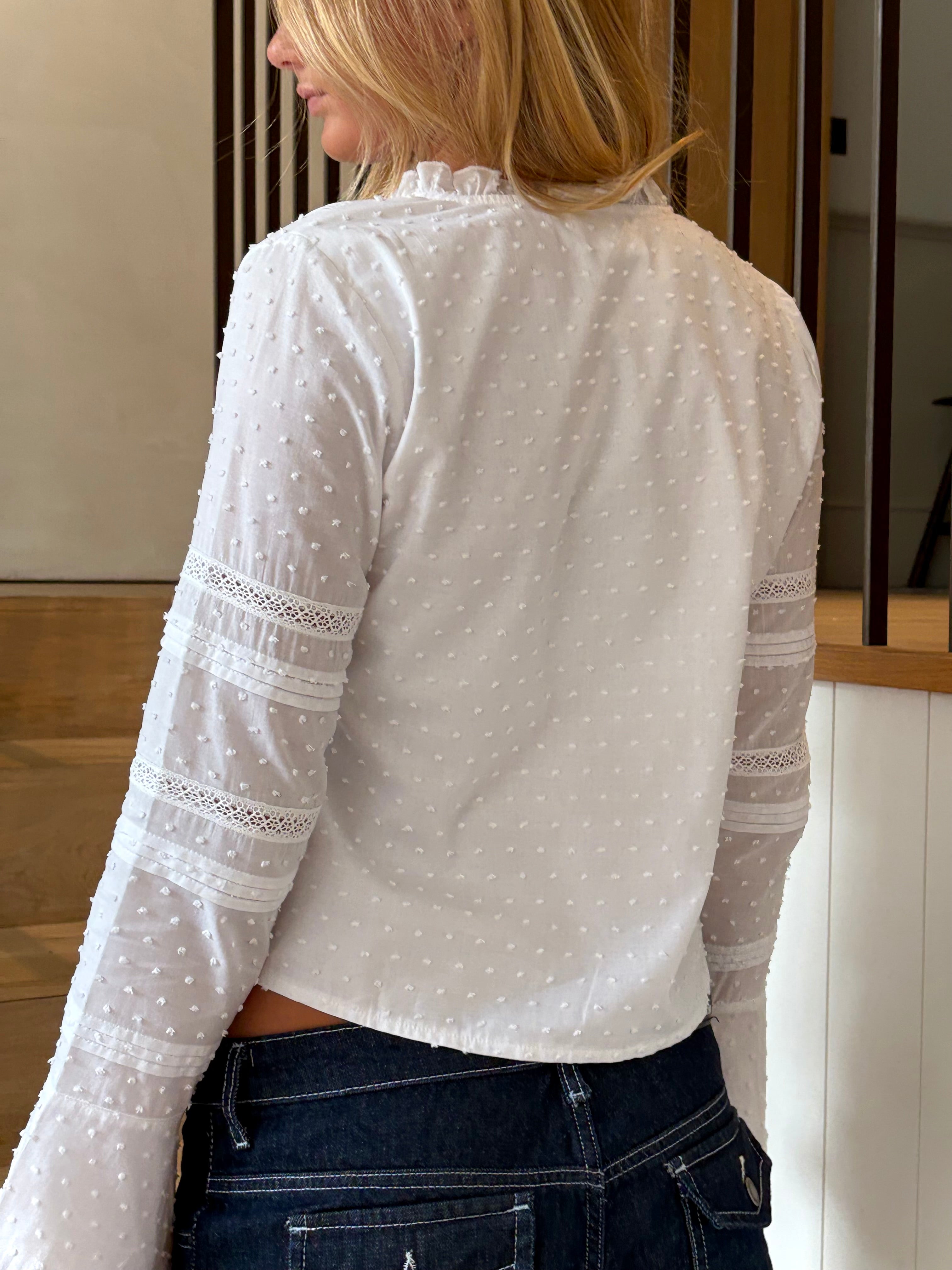 Callie Blouse - White