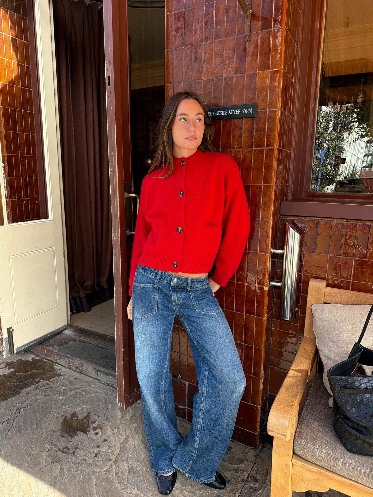 Amelie Cardigan - Red