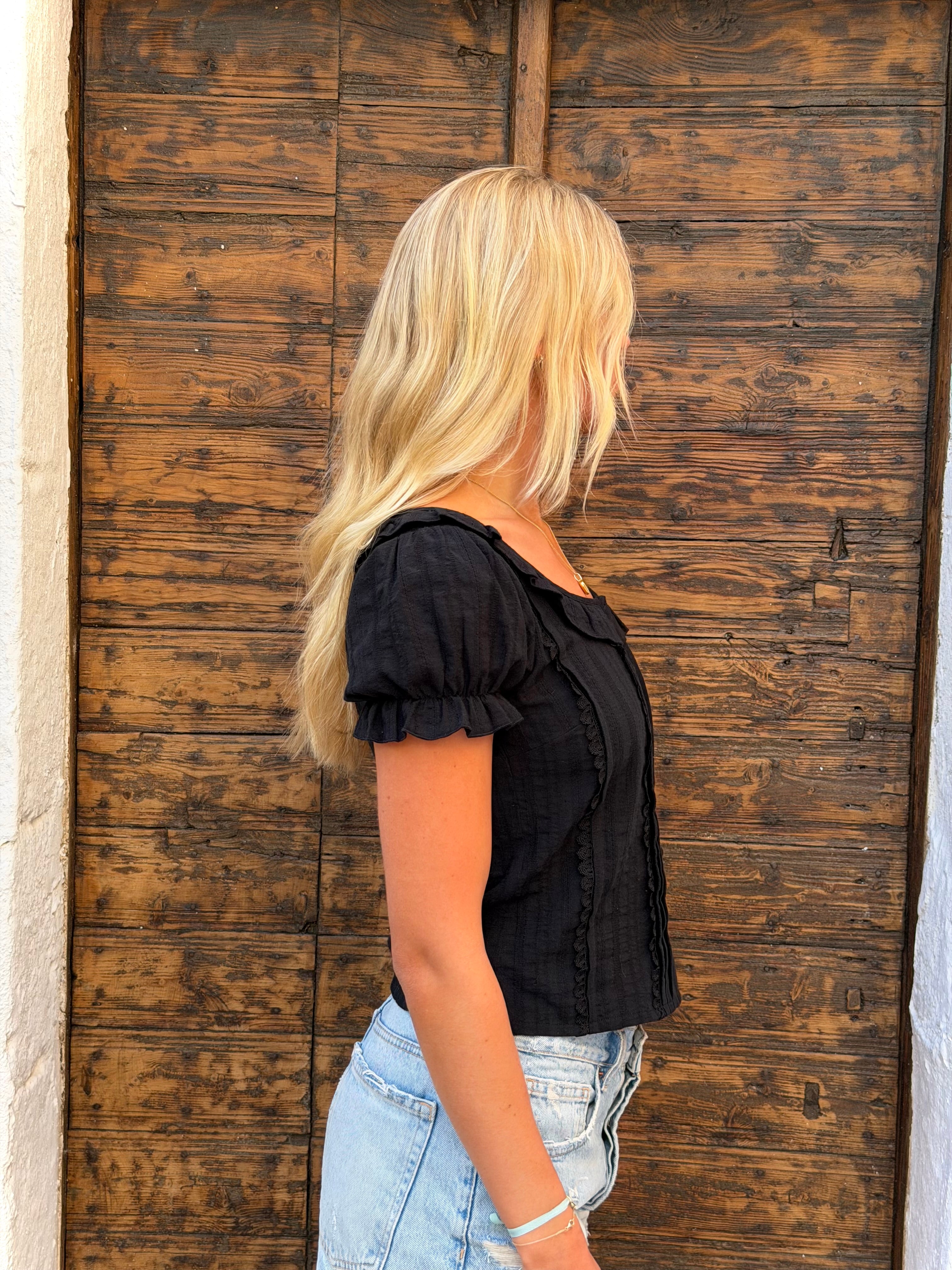 Ines Blouse - Black