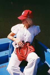 The Poppy Blouse - White