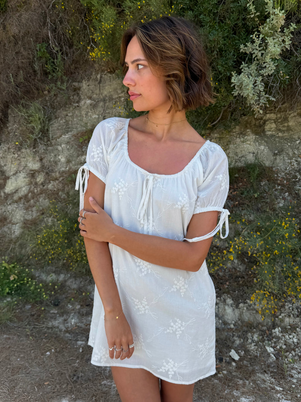 Cosi Dress - White