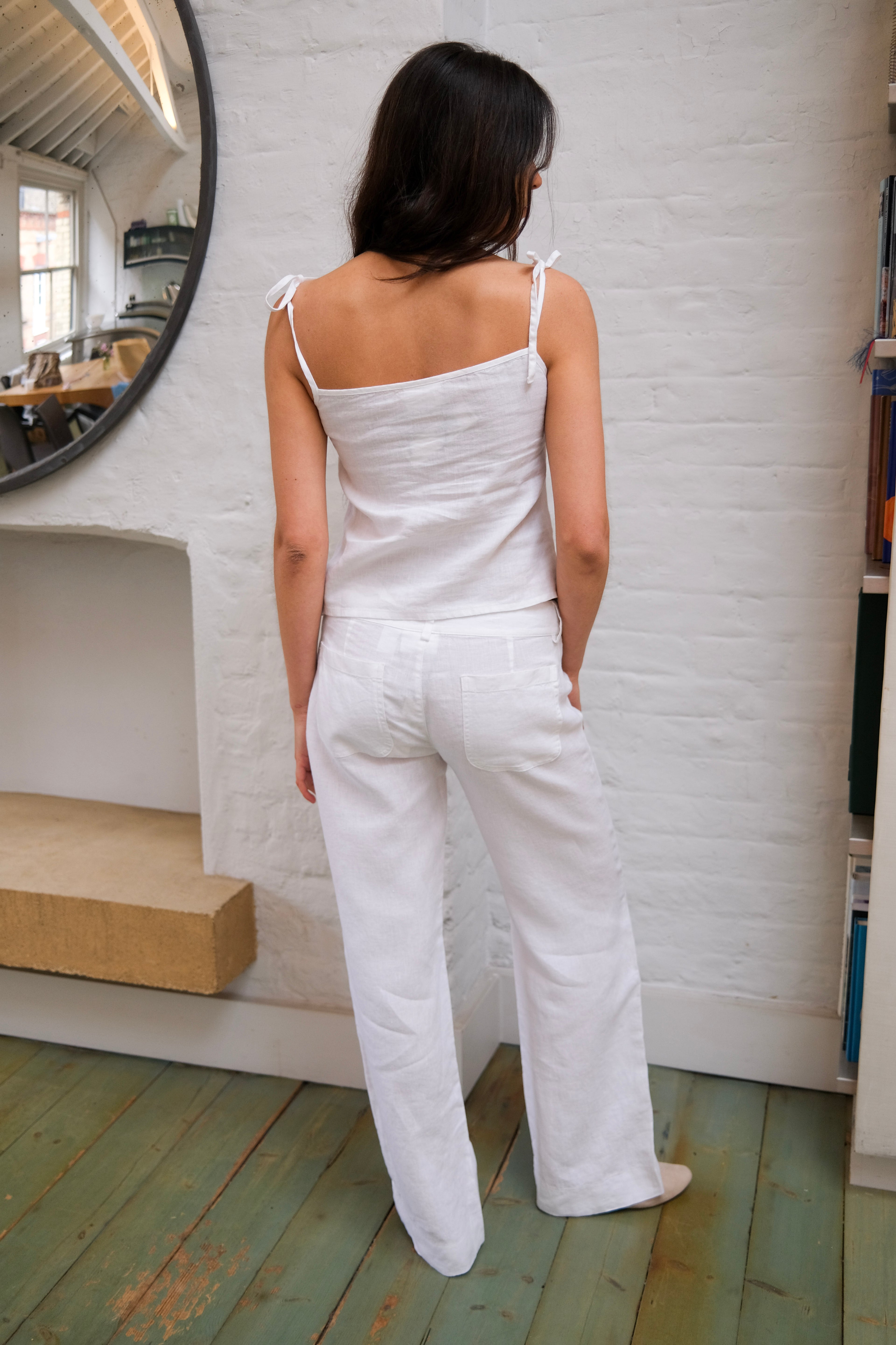 Arla Linen Co-Ord - White