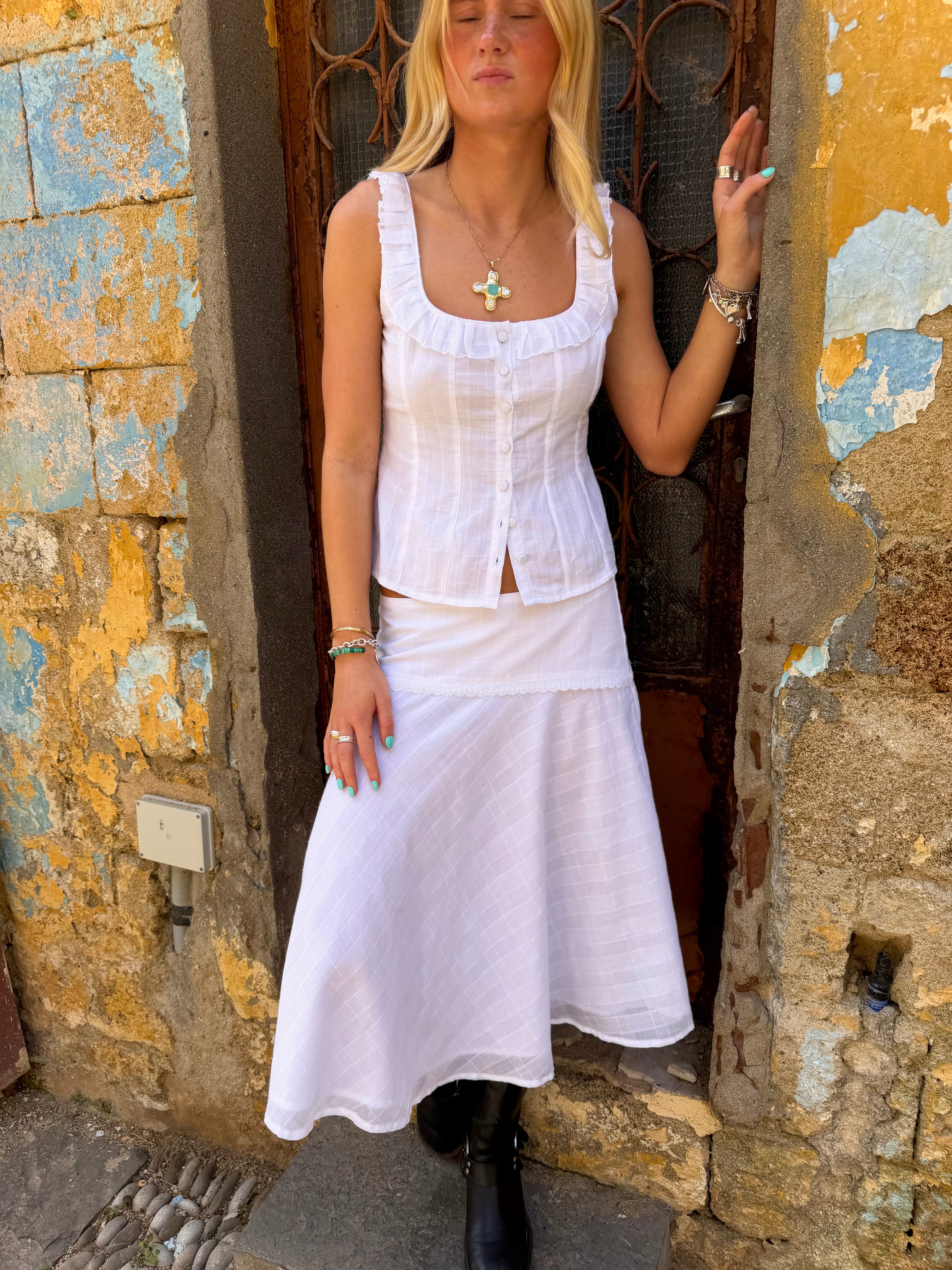 Clara Top - White