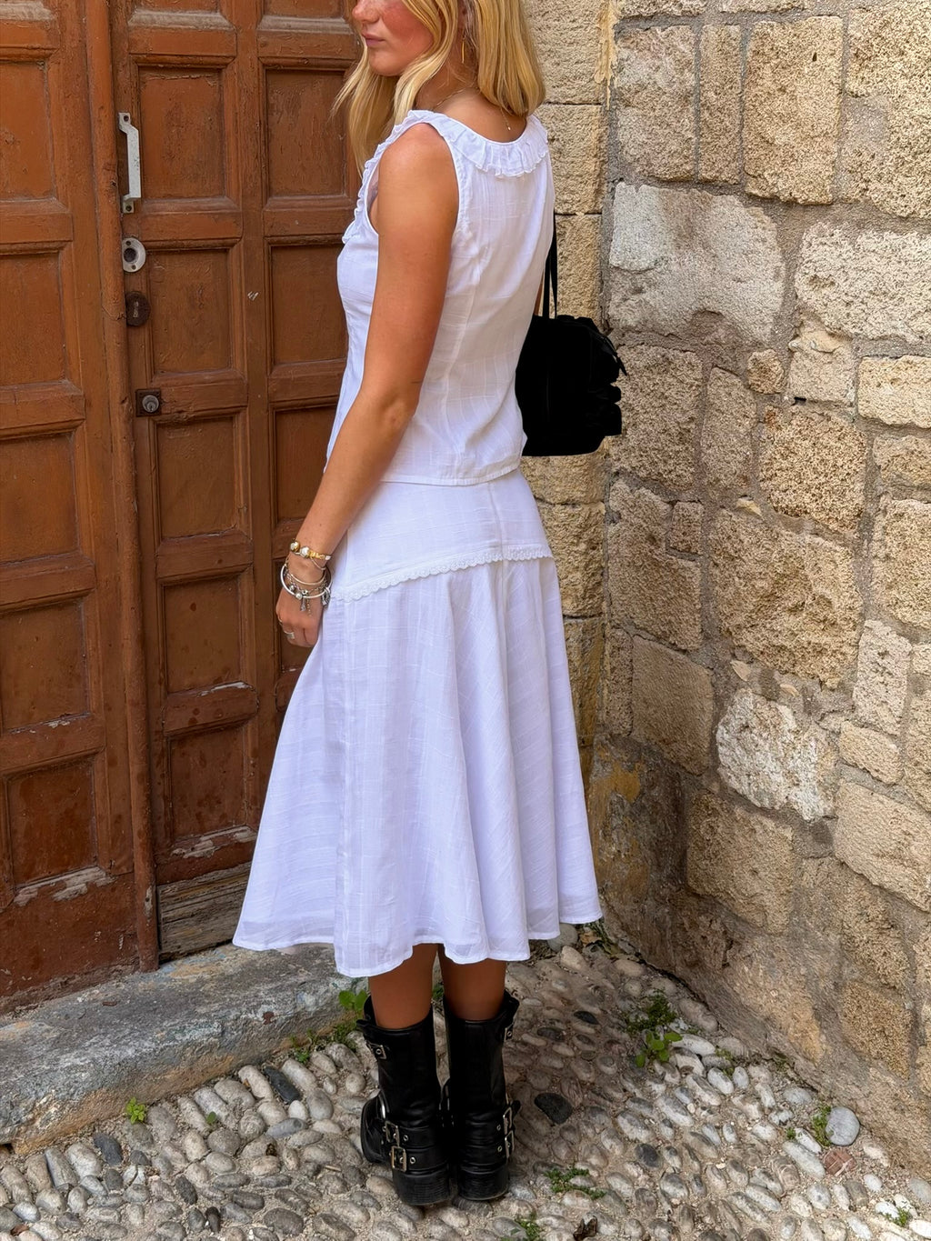 Clara Skirt - White