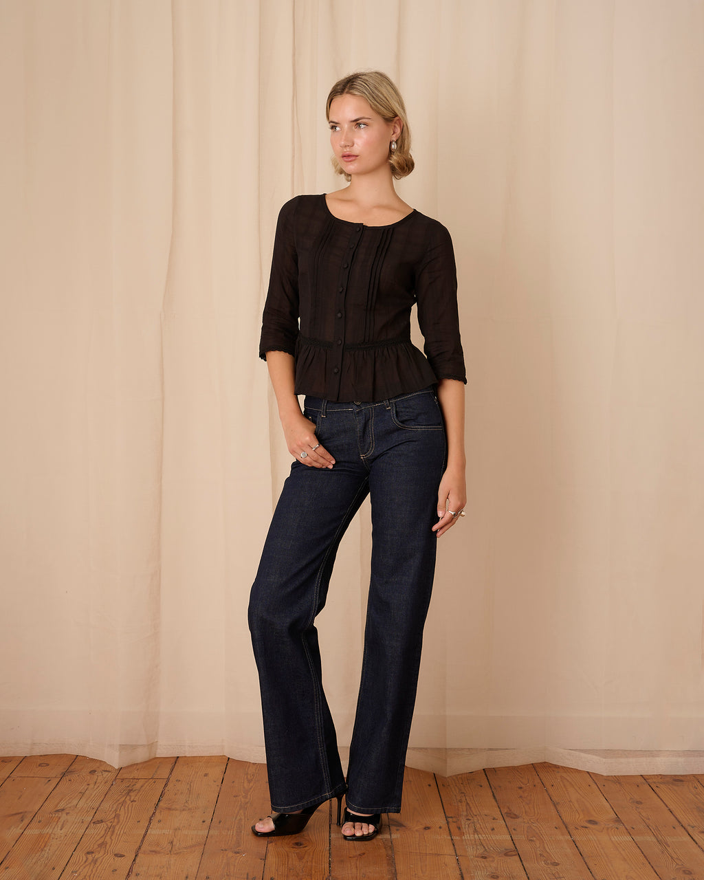 Alba Blouse - Black