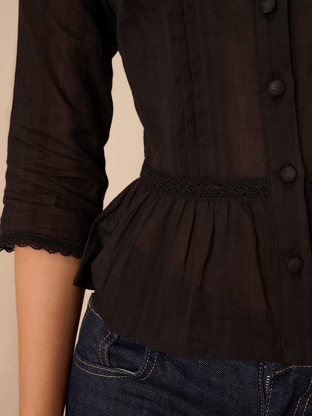 Alba Blouse - Black