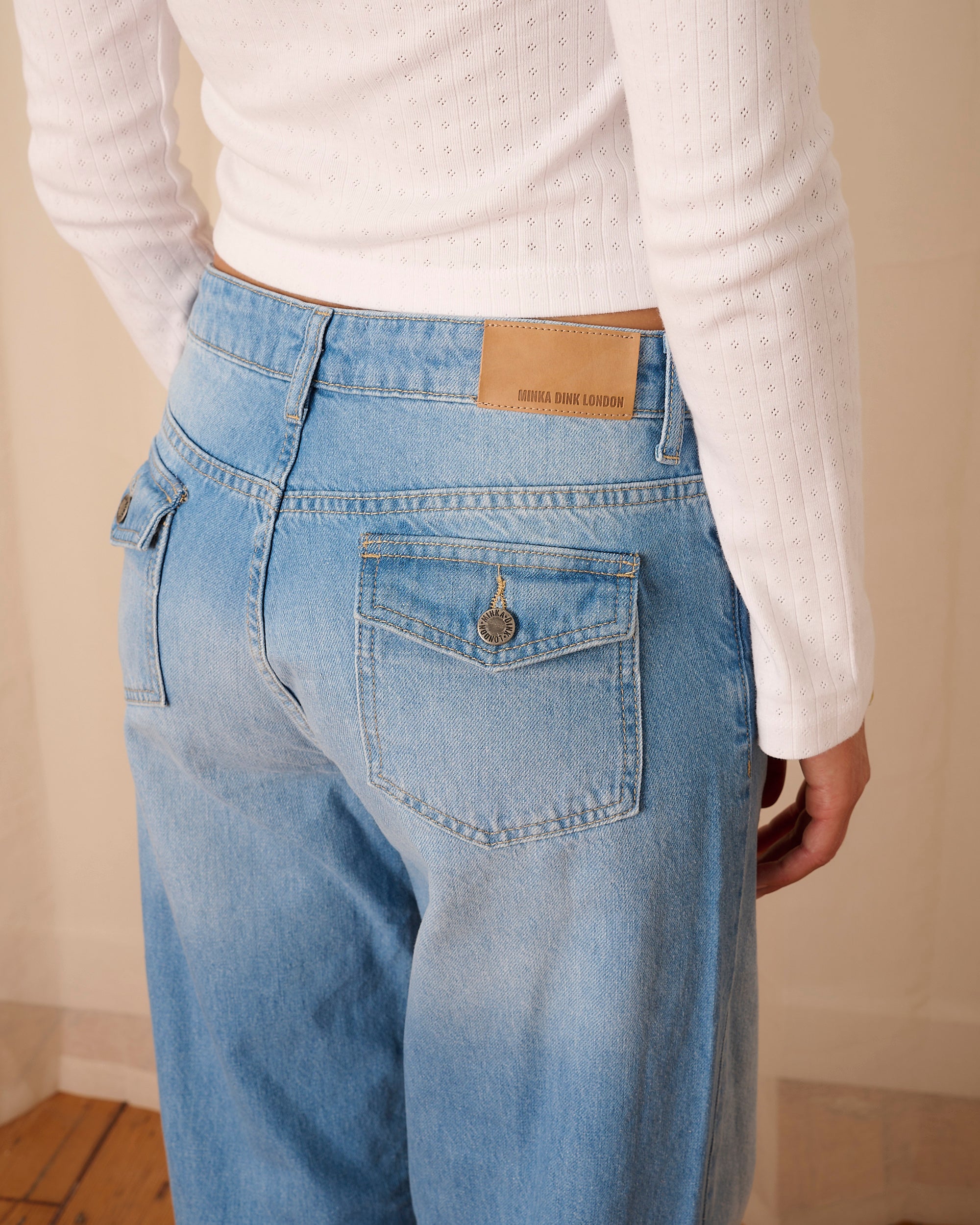 Nina Jeans - Mid Wash
