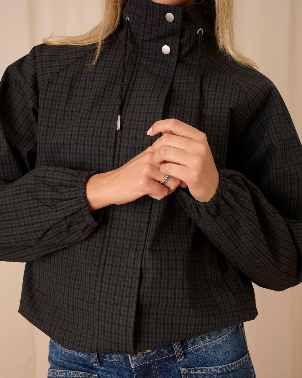 Juno Jacket - Dark Check