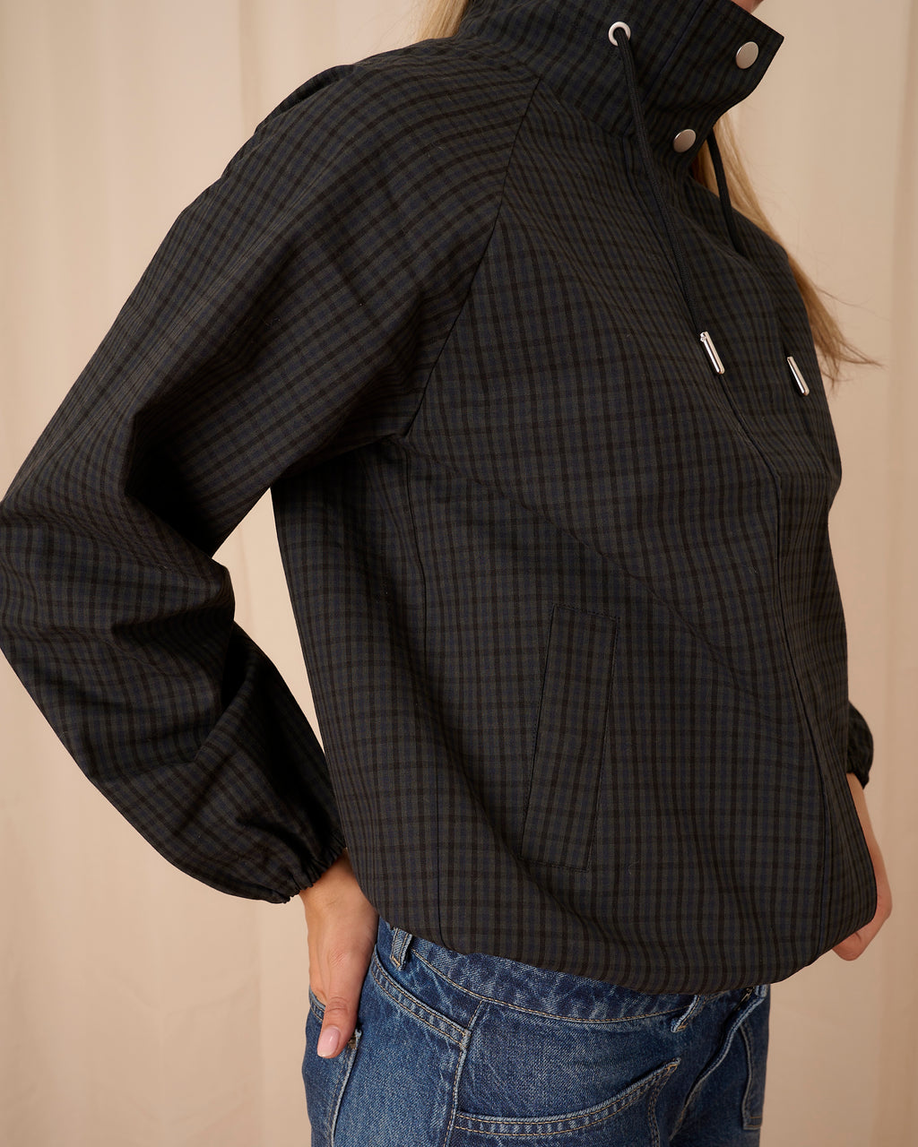 Juno Jacket - Dark Check