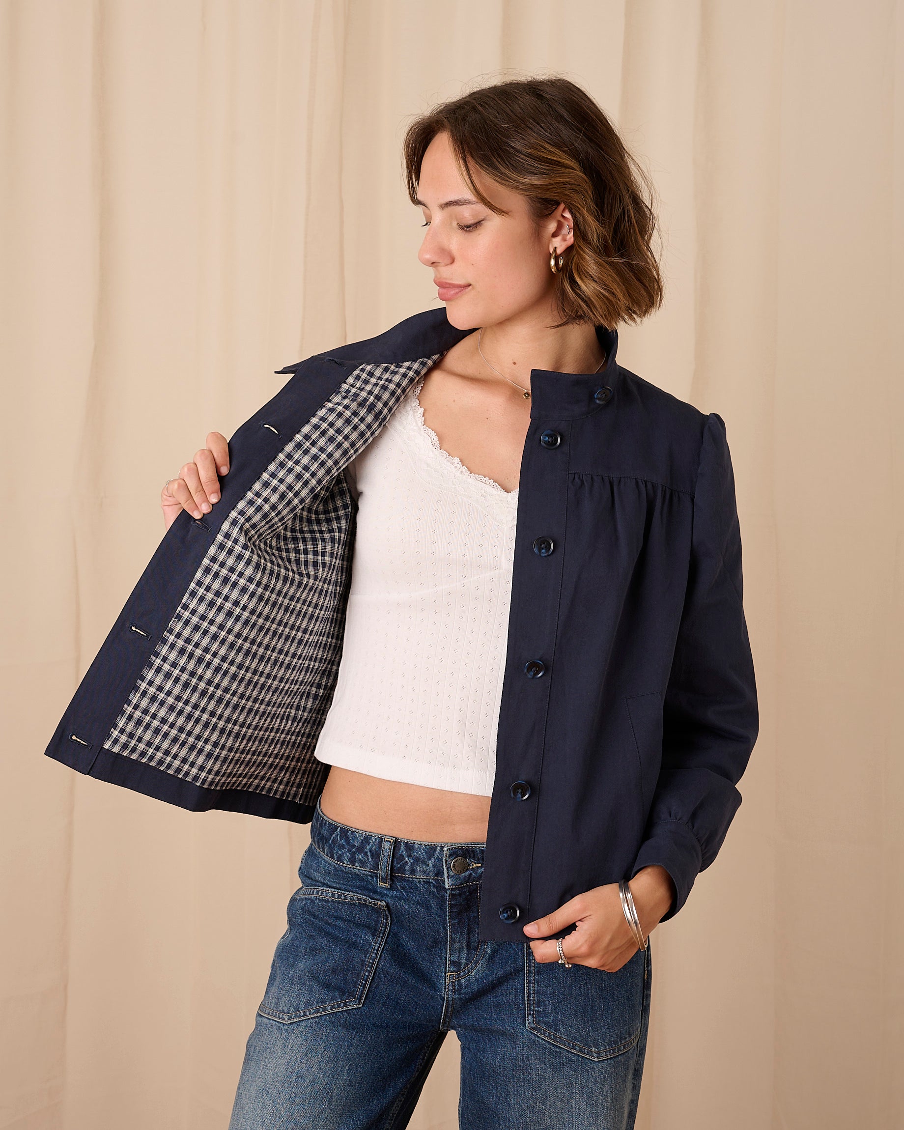 Eleni Jacket - Navy