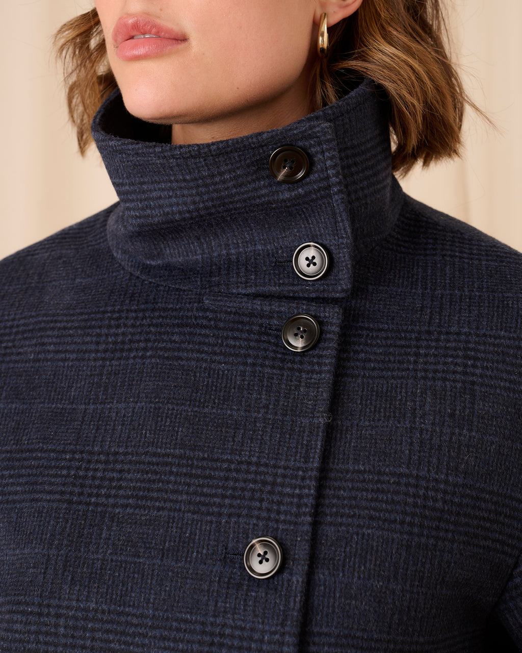 Maude Coat - Navy