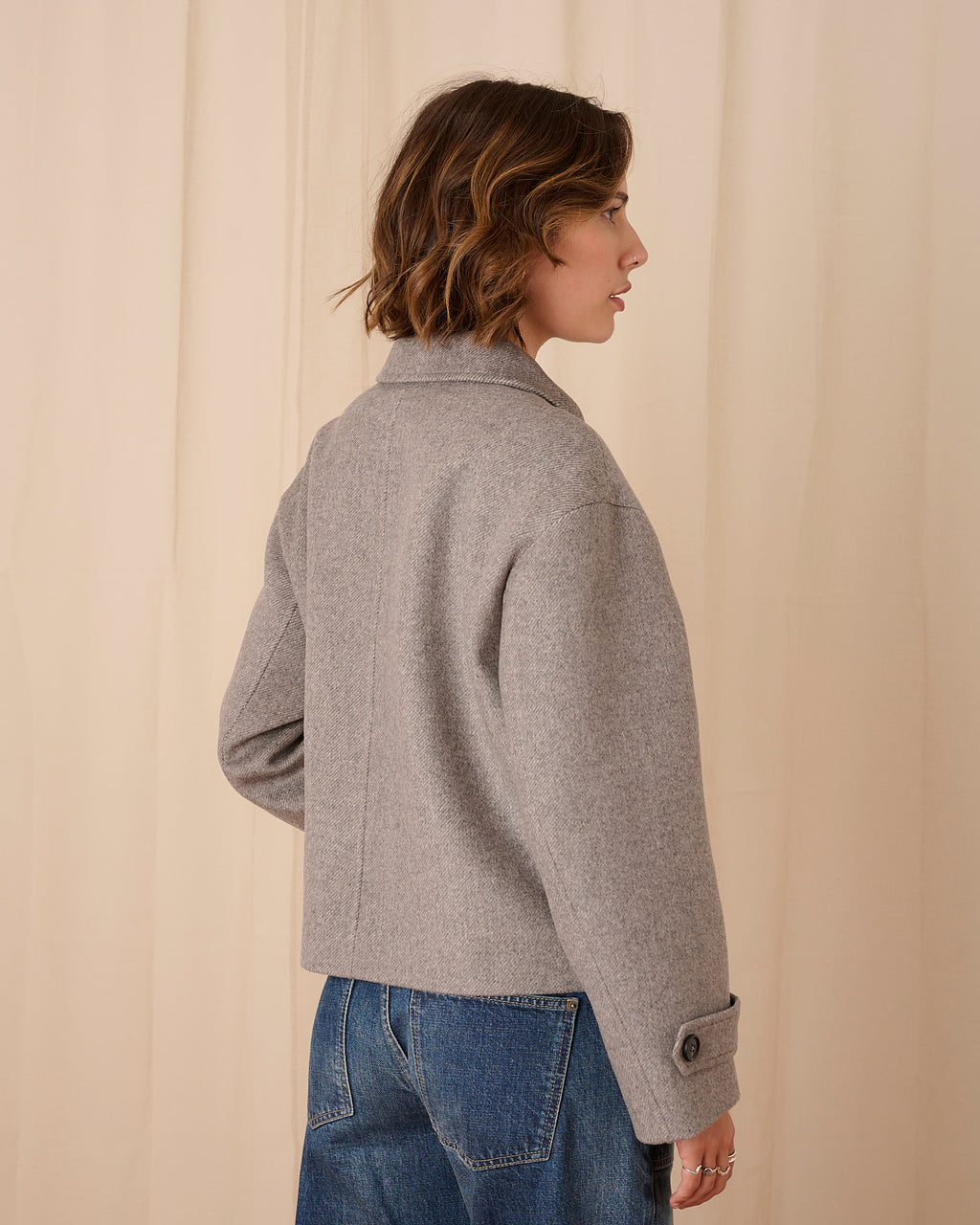 Flora Coat - Grey