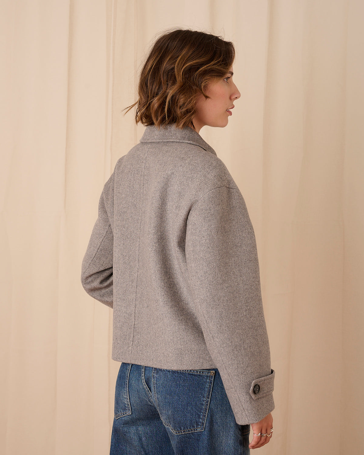 Flora Coat - Grey