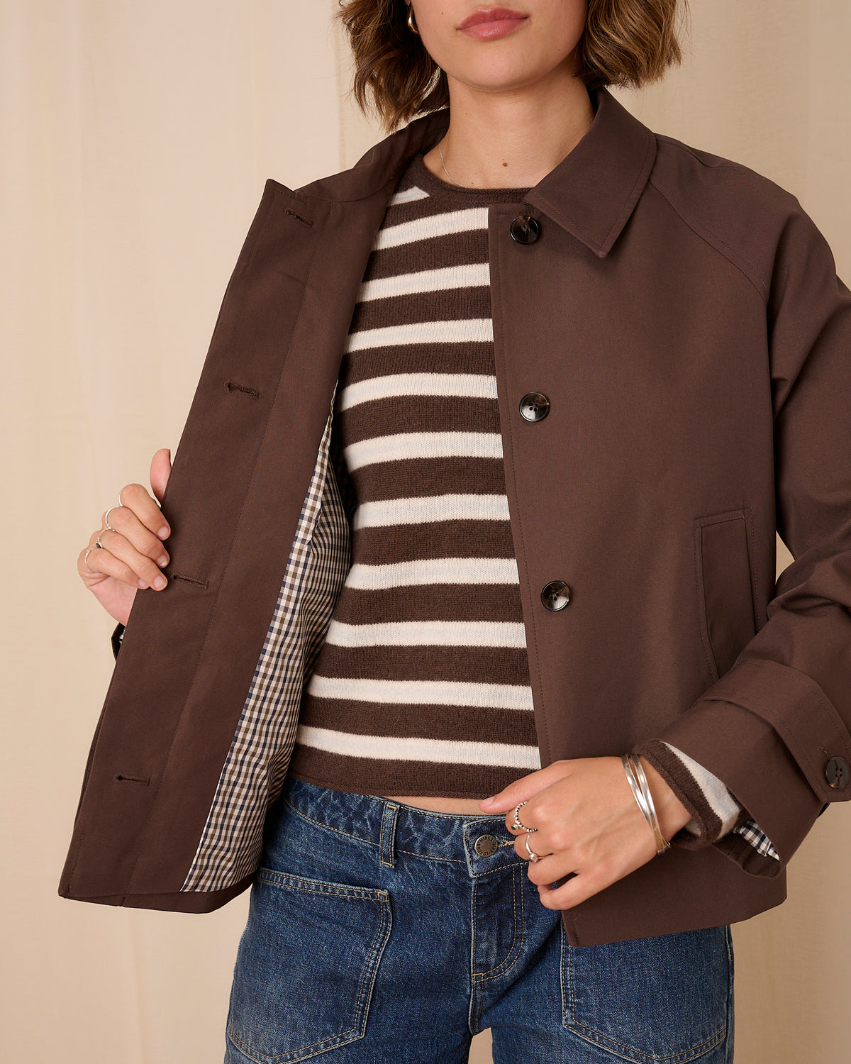 Cecile Trench - Brown