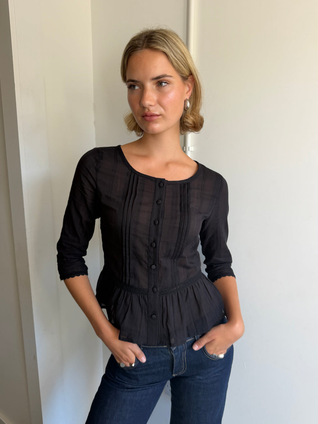 Alba Blouse - Black