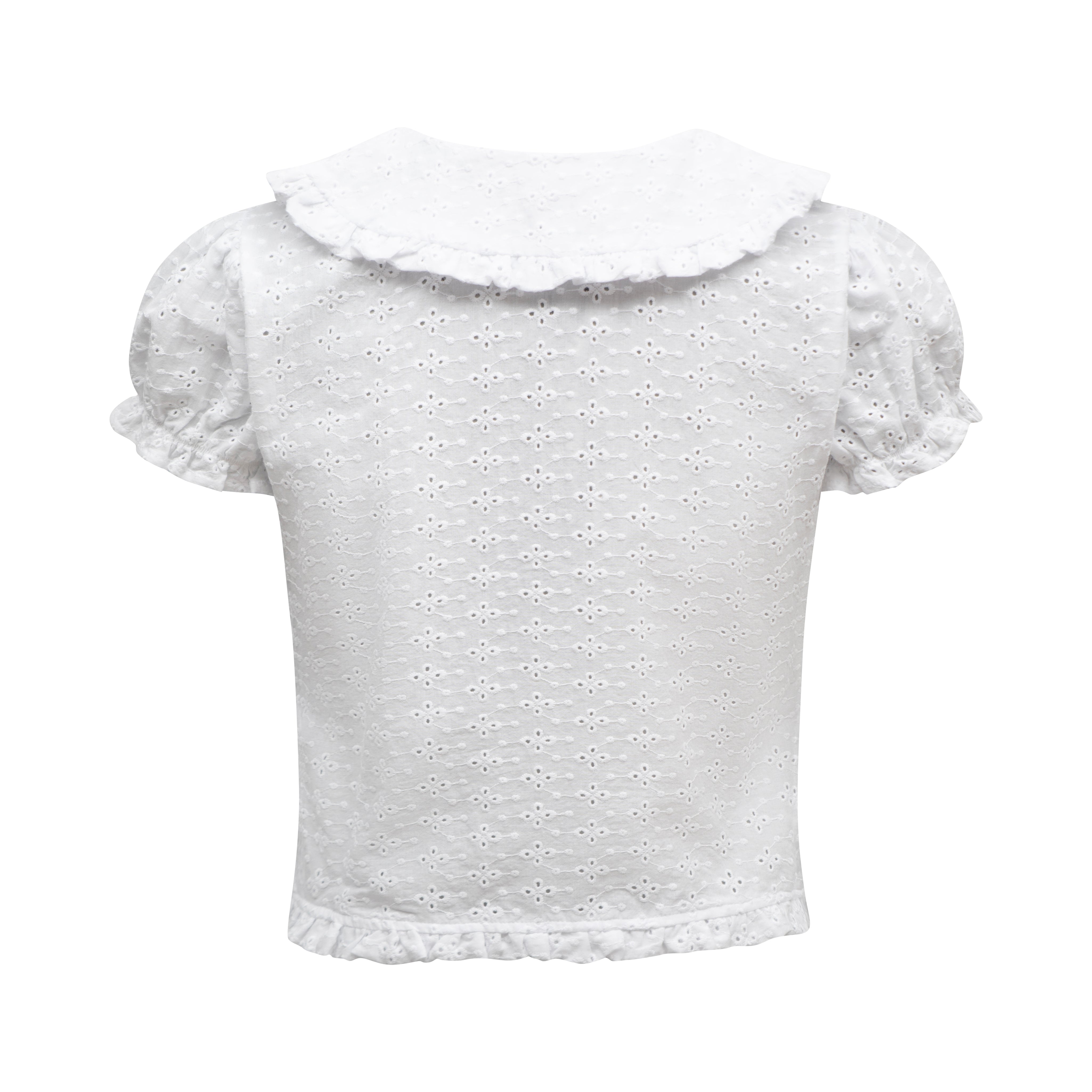 The Bonnie Blouse - White