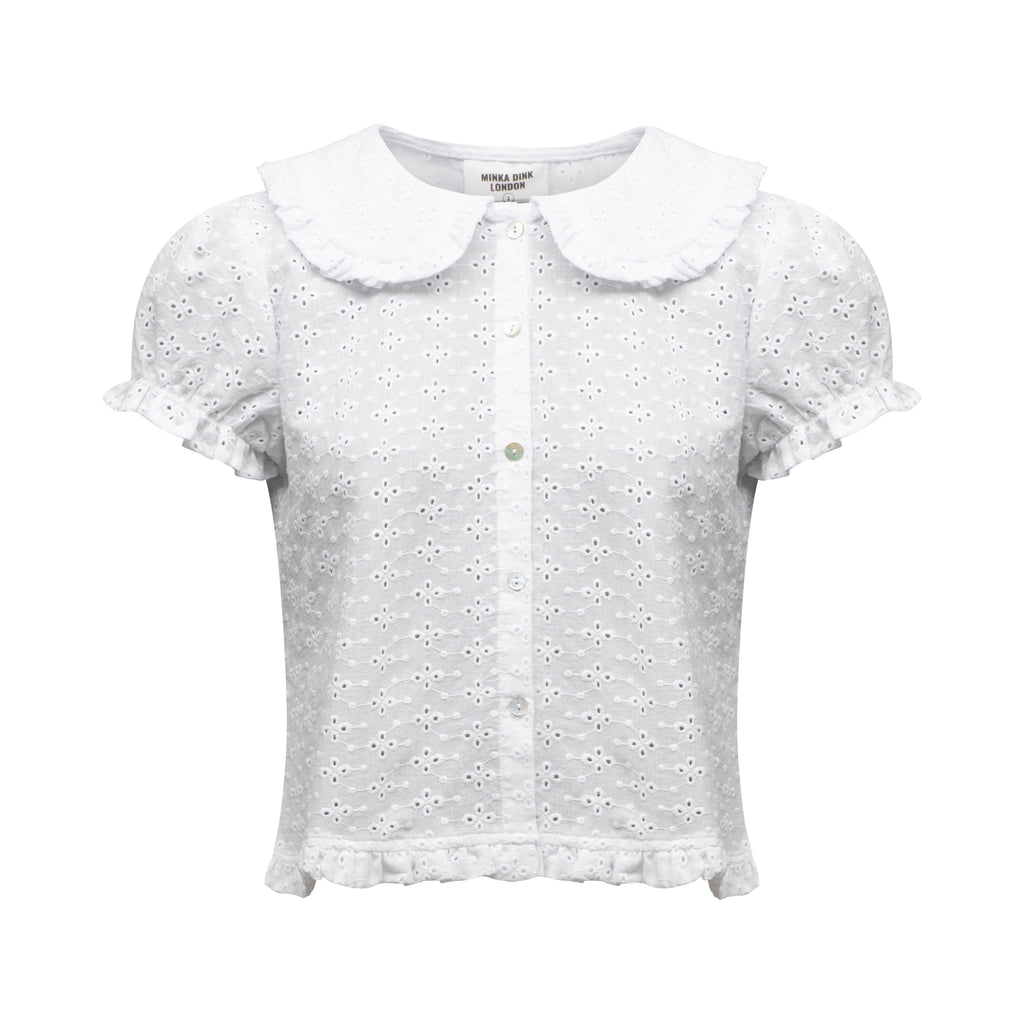 Bonnie Blouse - White
