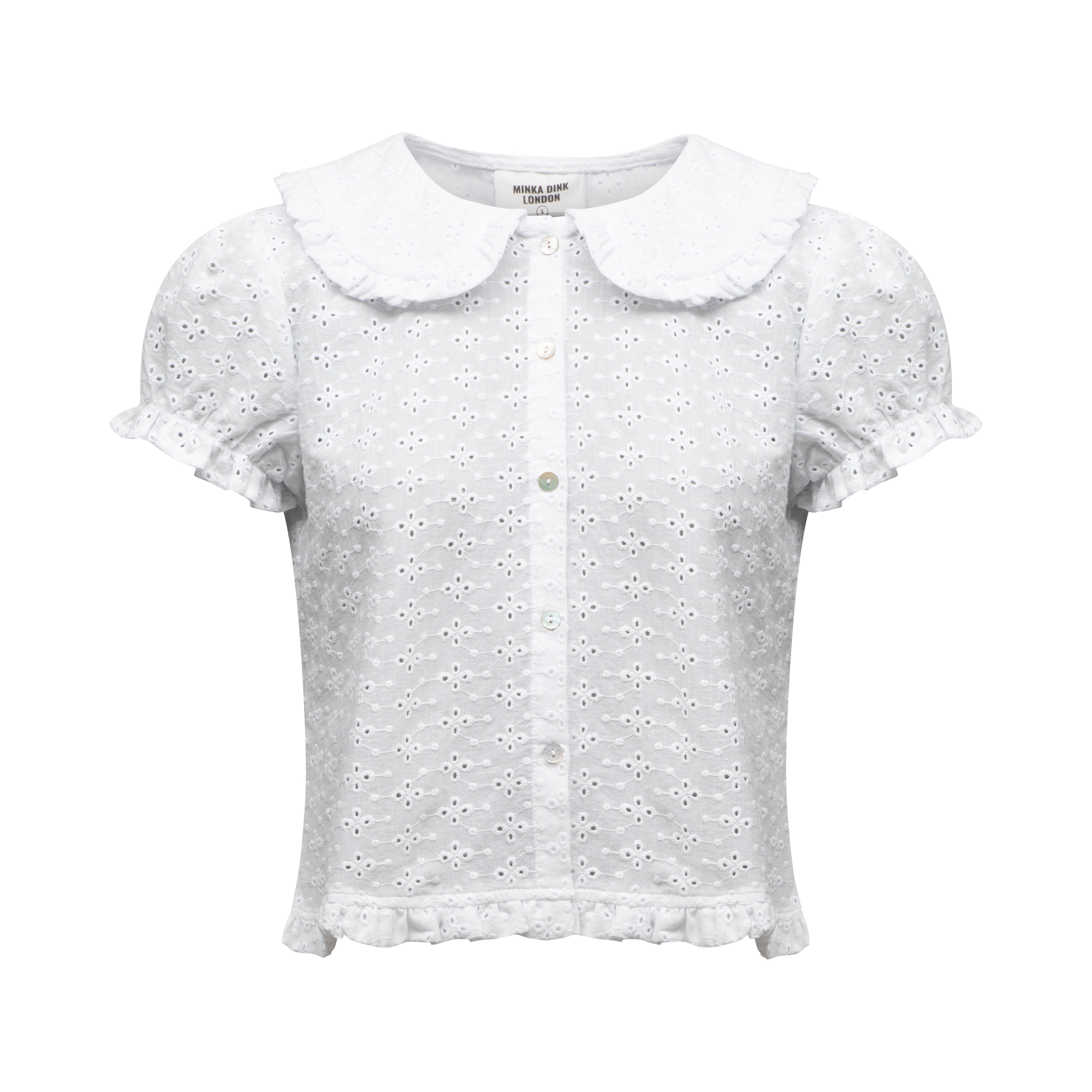 The Bonnie Blouse - White