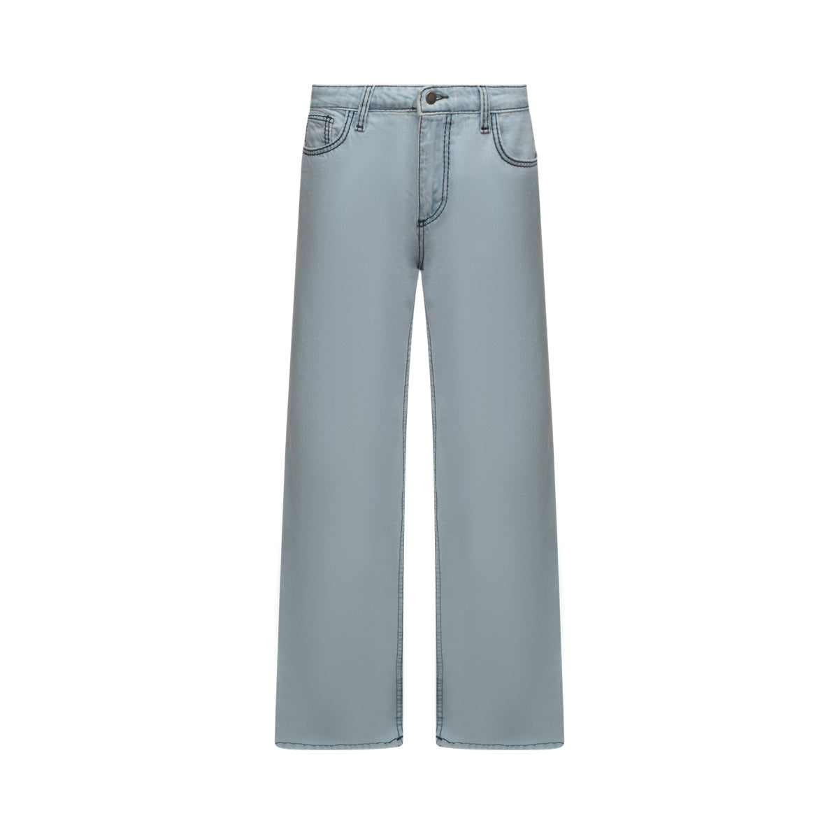 Powder Blue Lila Jeans | Low Rise Wide Leg Jeans – Minka Dink London
