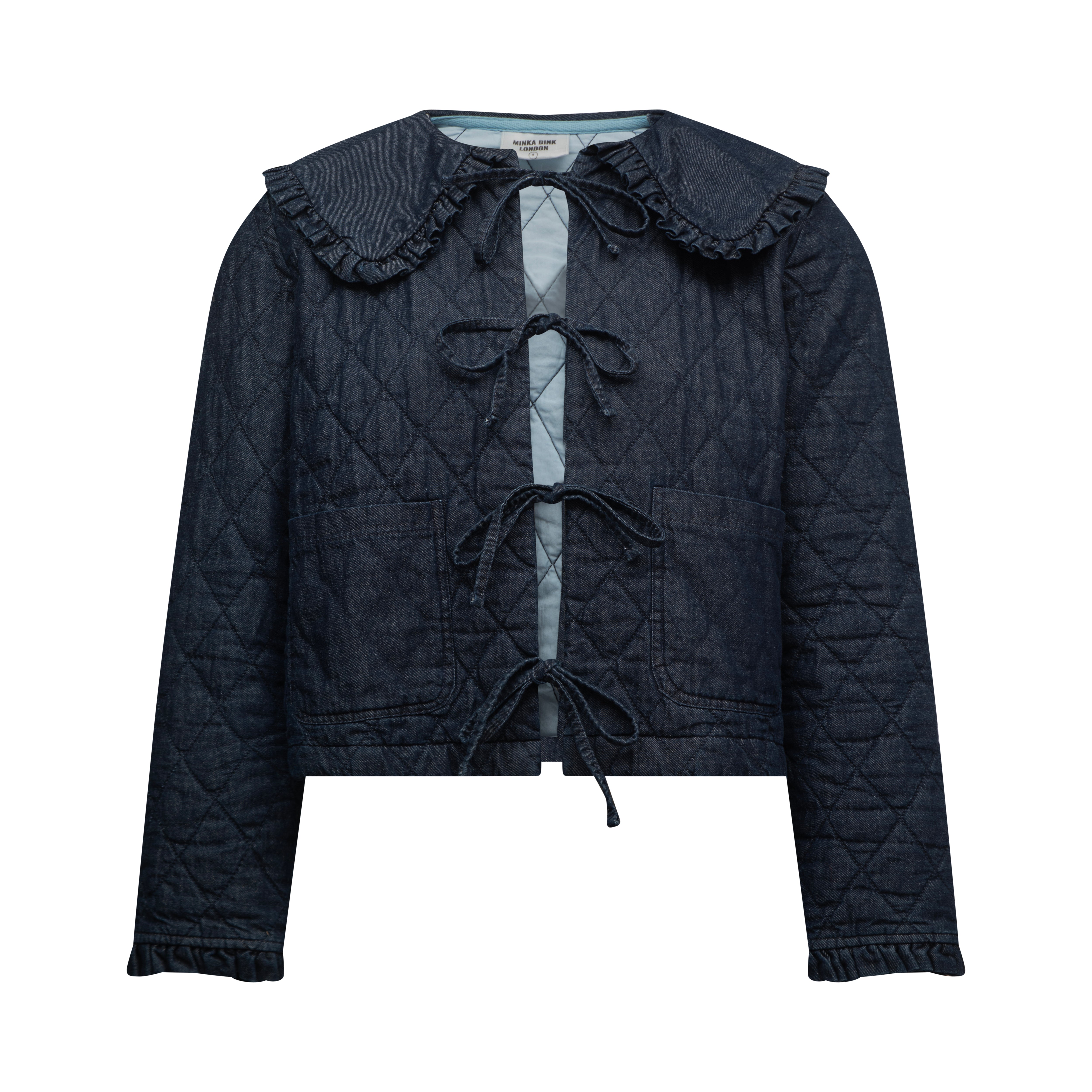 Denim Quilted Jacket – Minka Dink London