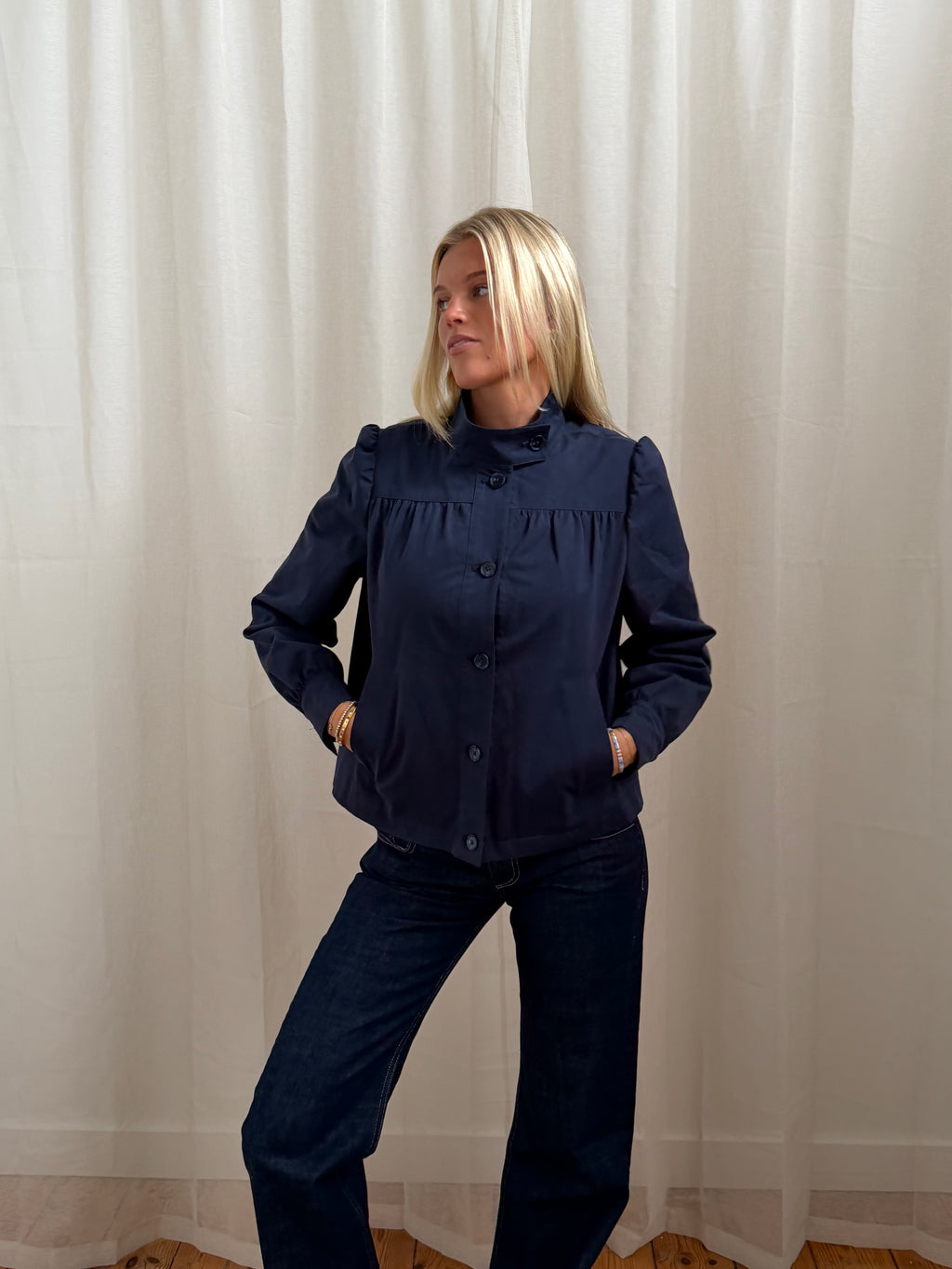 Eleni Jacket - Navy