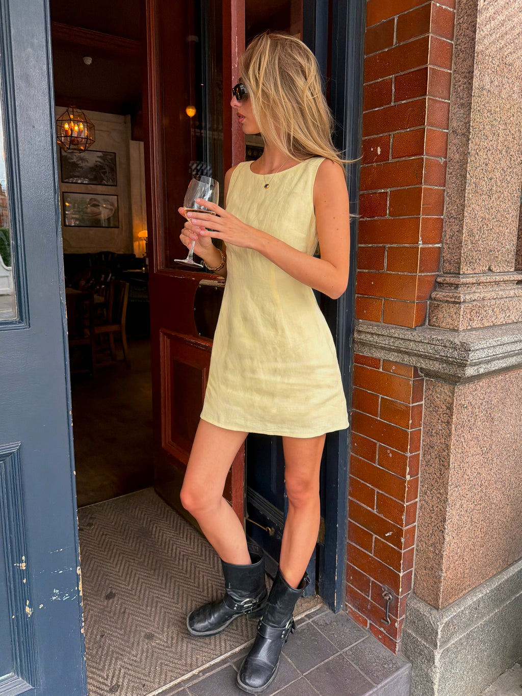 Maddie Dress - Yellow