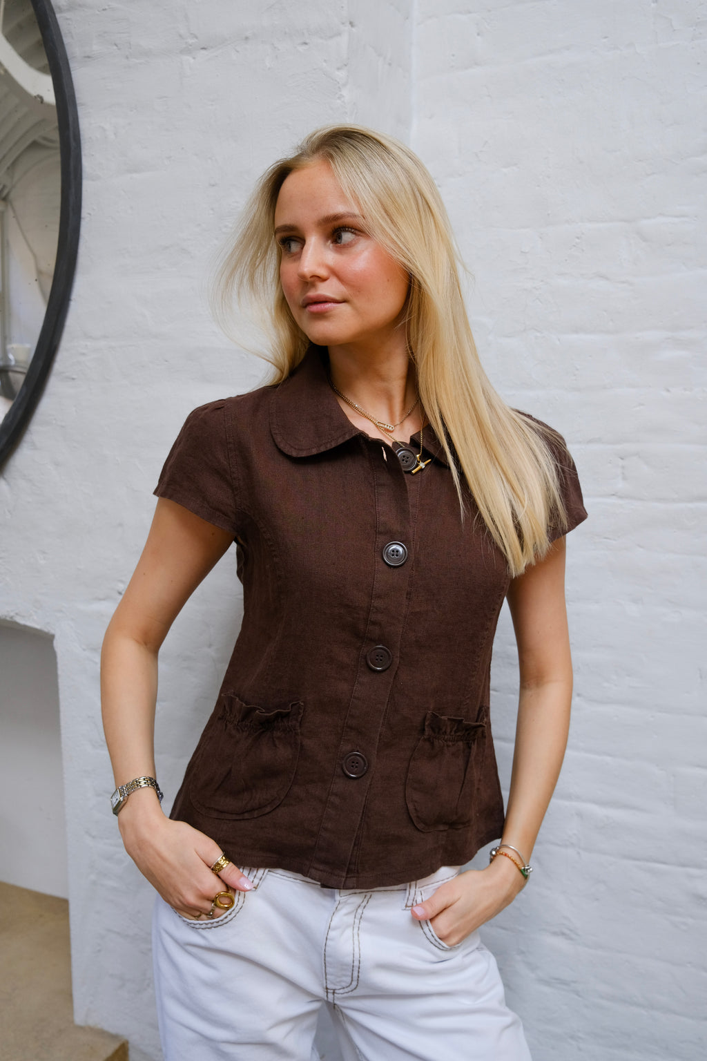 Margot Top - Brown