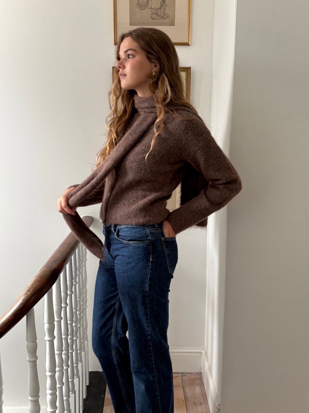 Elsa Cardigan - Brown