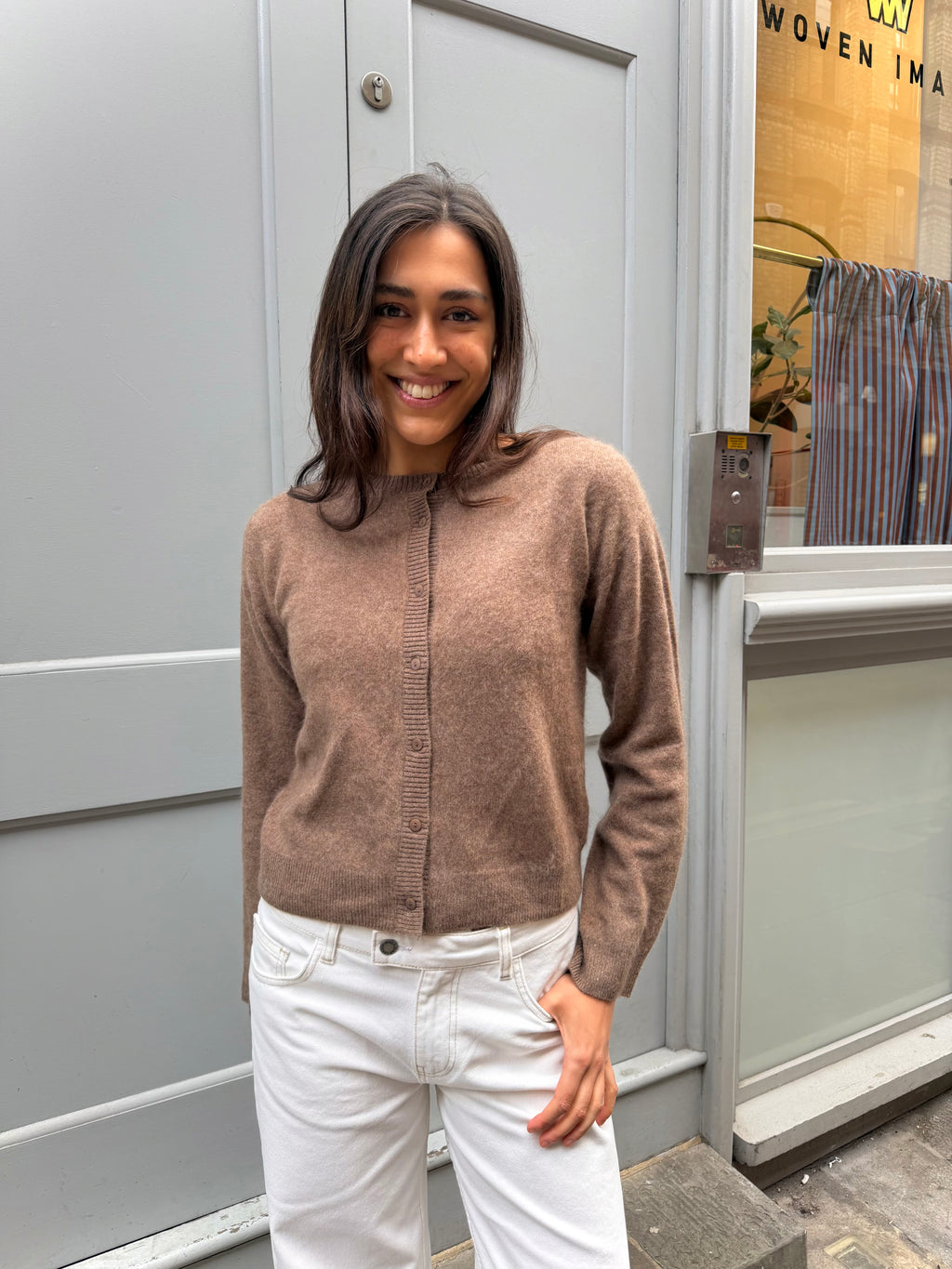 Isla Cardigan - Brown