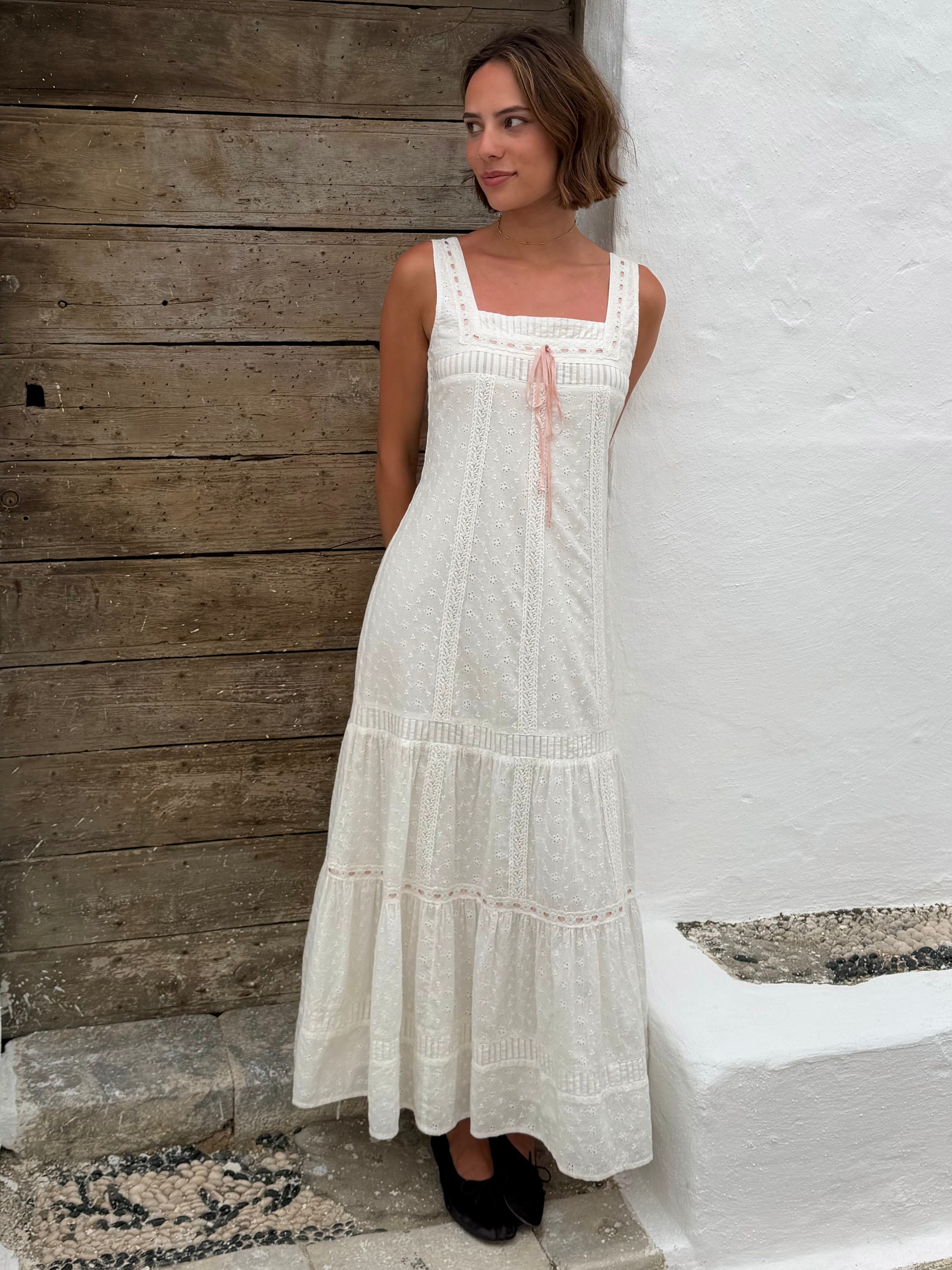 Mara Maxi Dress - White