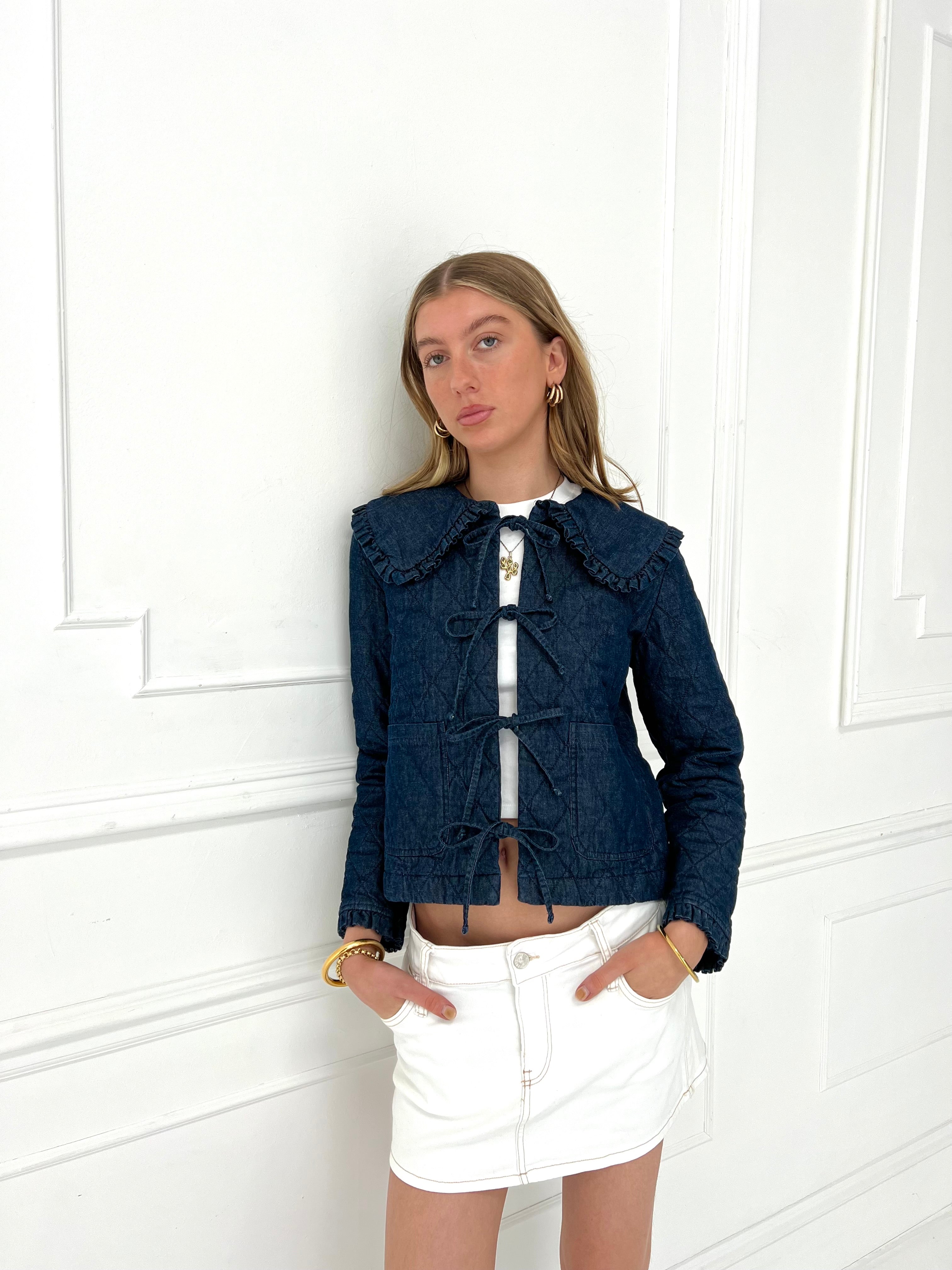 Denim Quilted Jacket