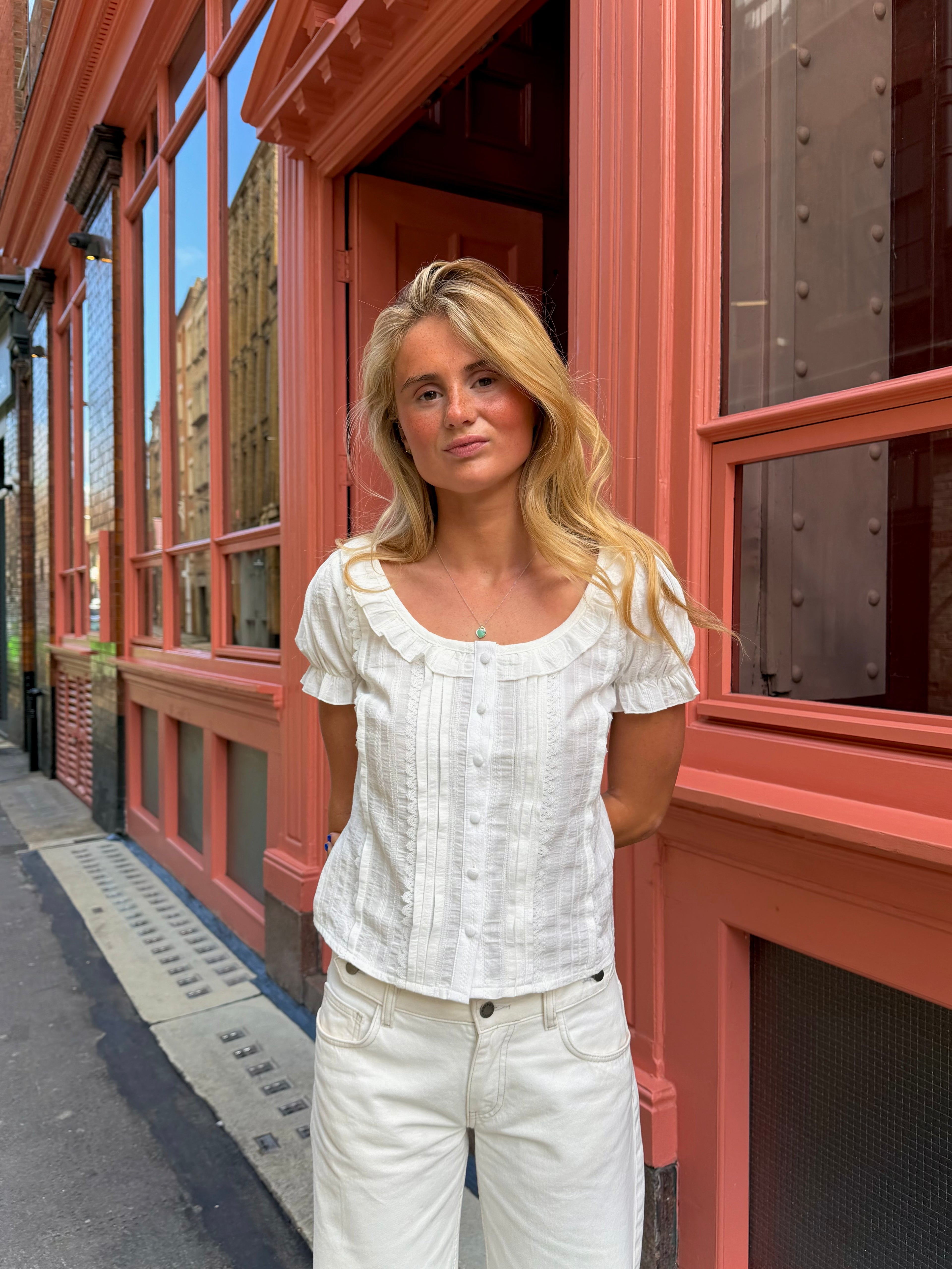 Ines Blouse - White