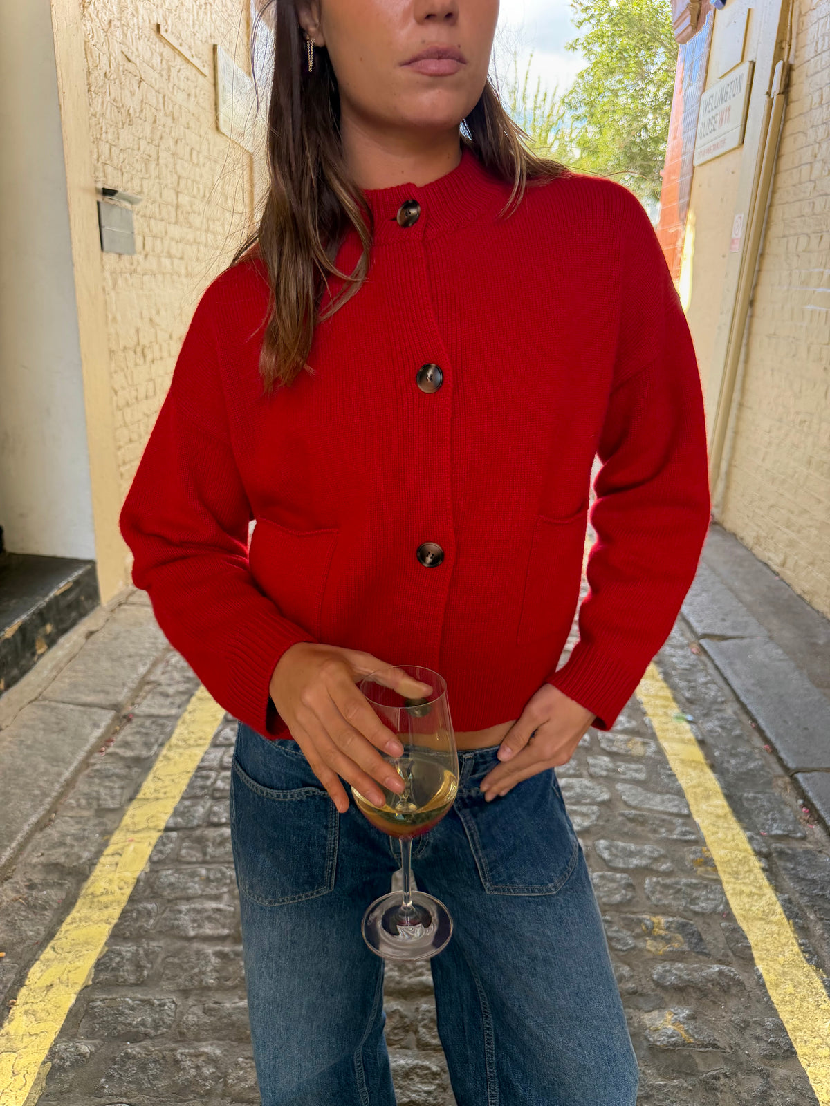 Amelie Cardigan - Red