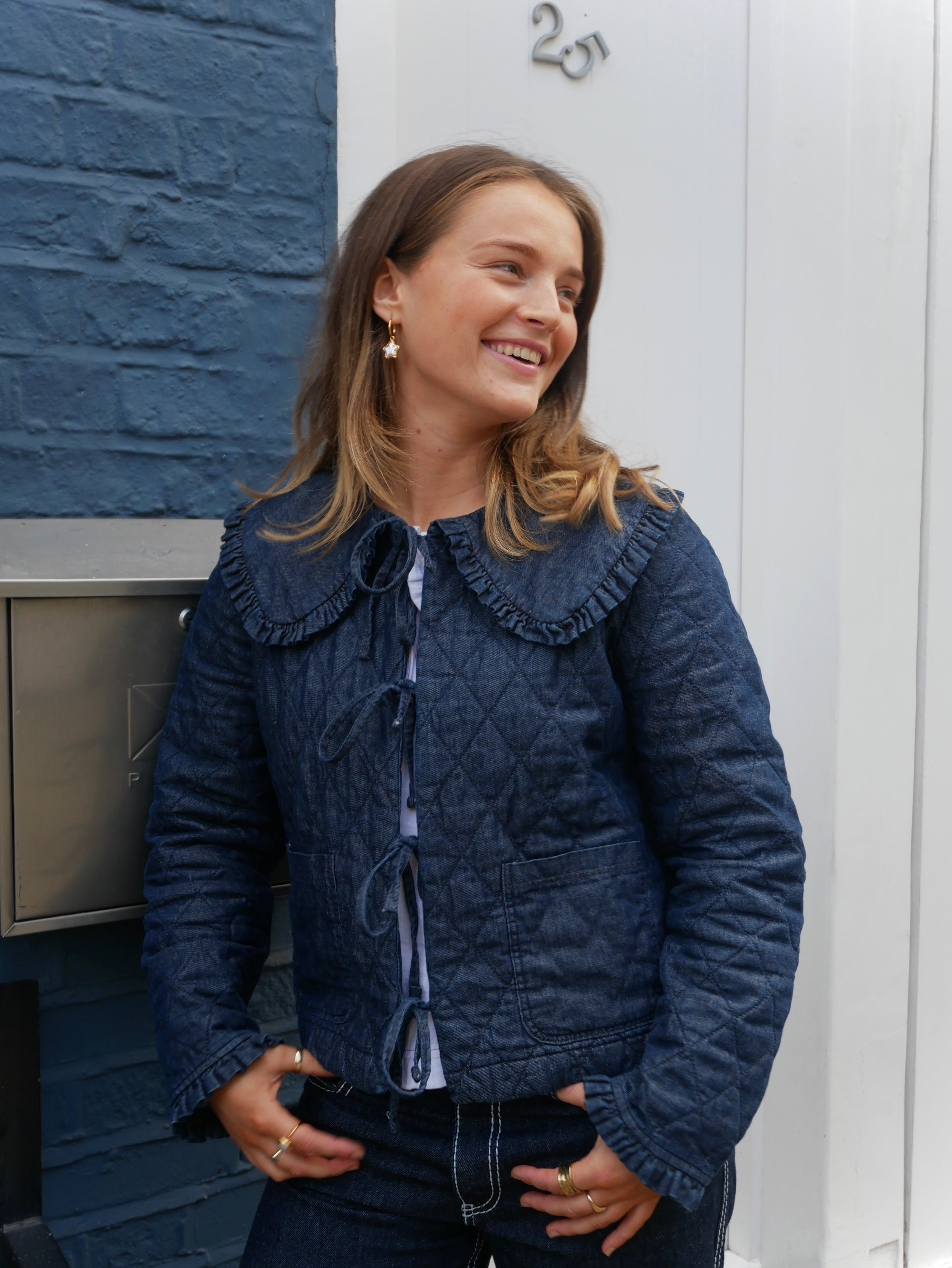 Denim Quilted Jacket
