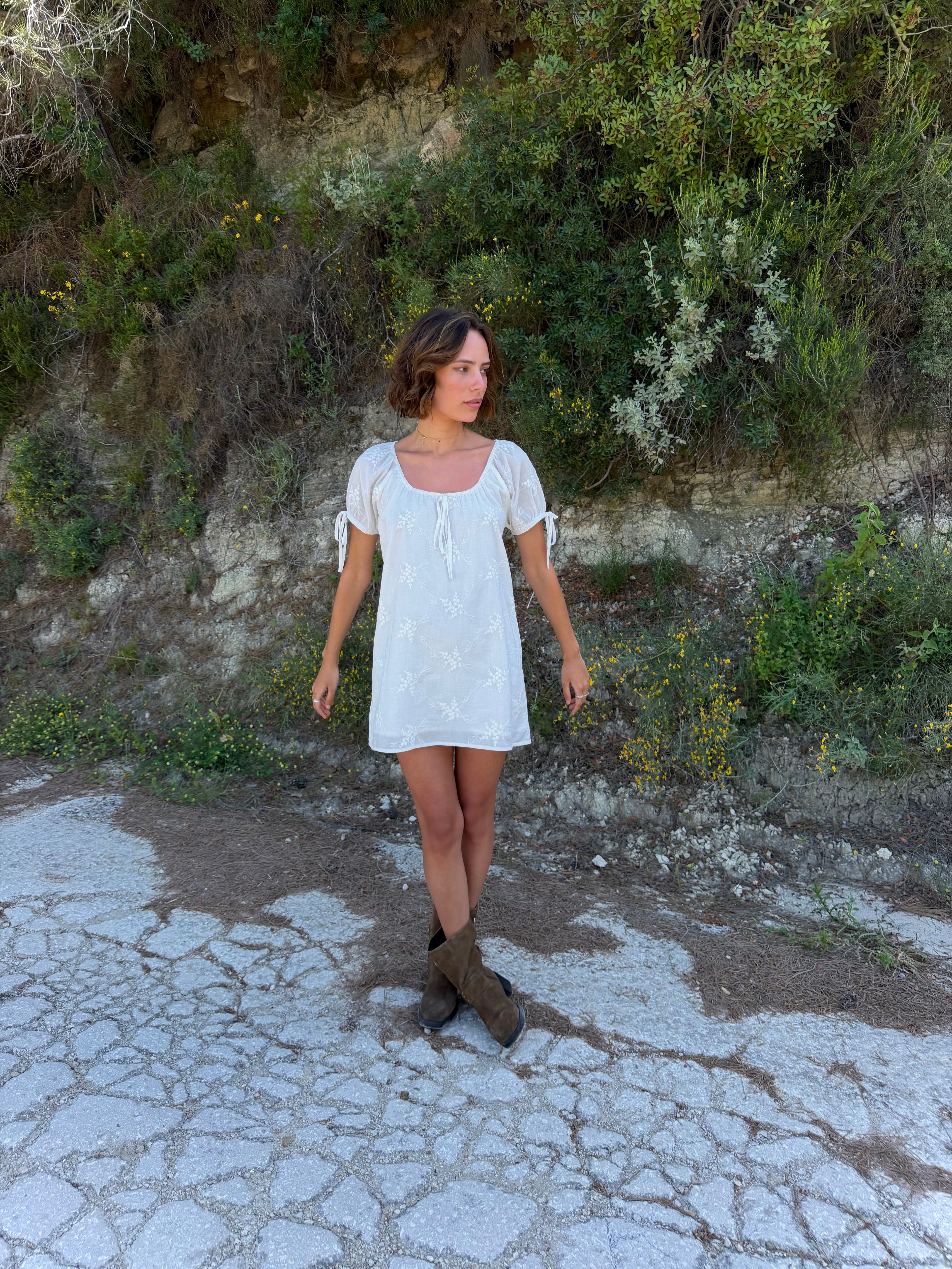 Cosi Dress - White